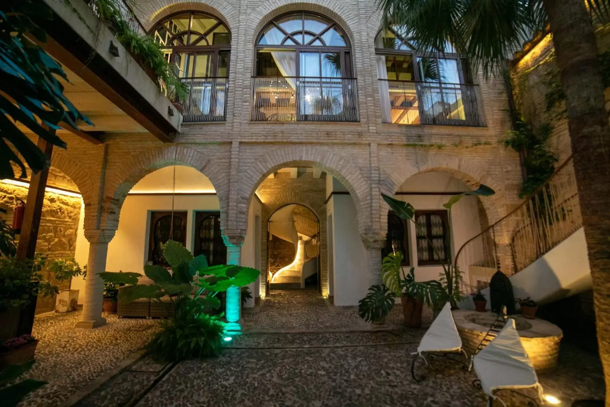 Patio in Hotel Boutique Patio del Posadero