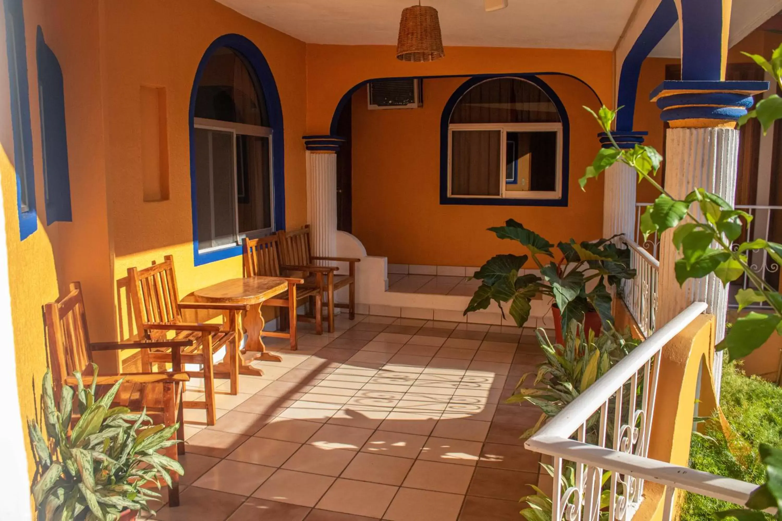 Patio in Hotel San Juan