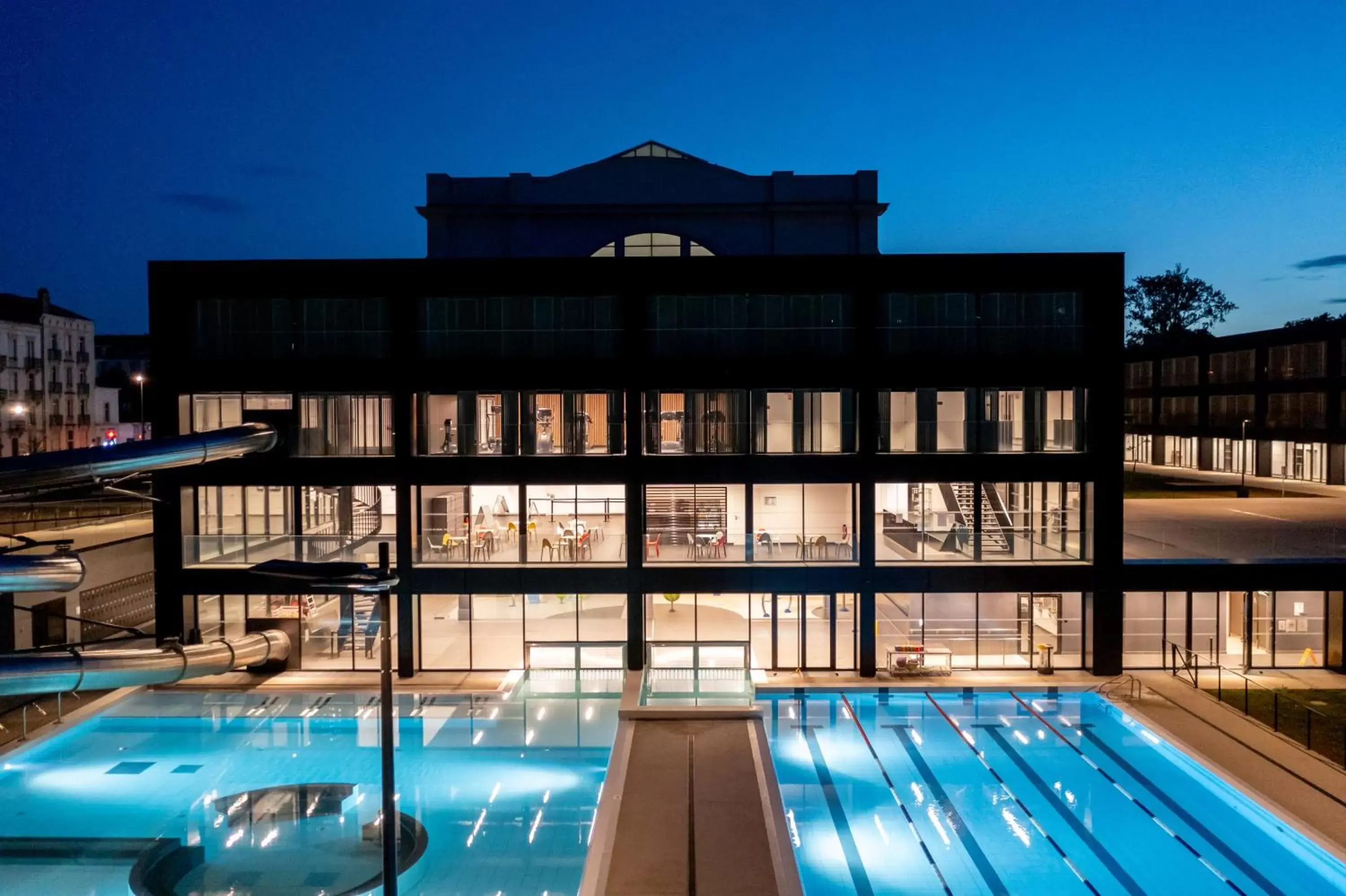 Swimming Pool in Villa Thermae Nancy