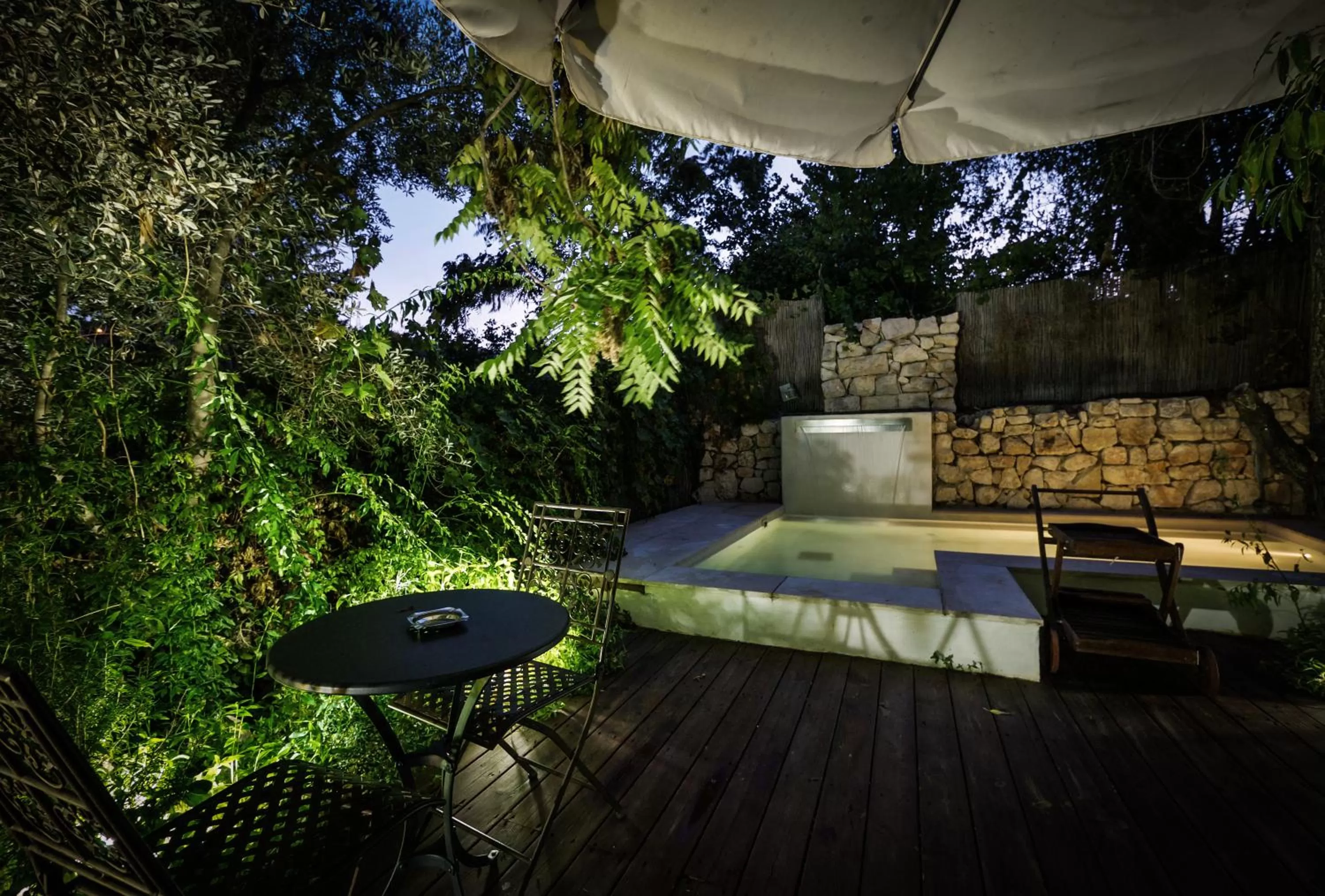 Patio in Alegra Boutique Hotel