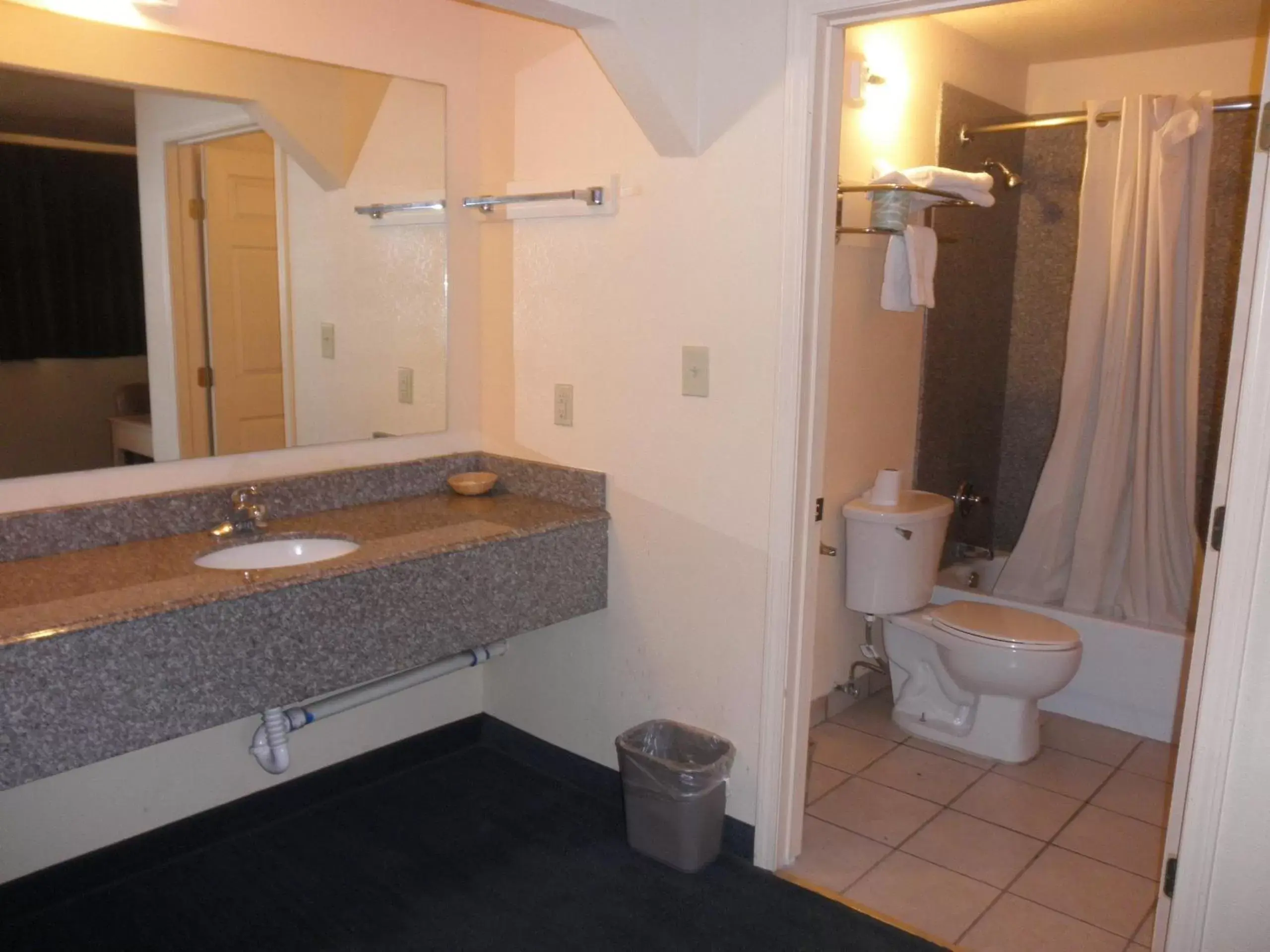 Bathroom in Rodeway Inn & Suites East