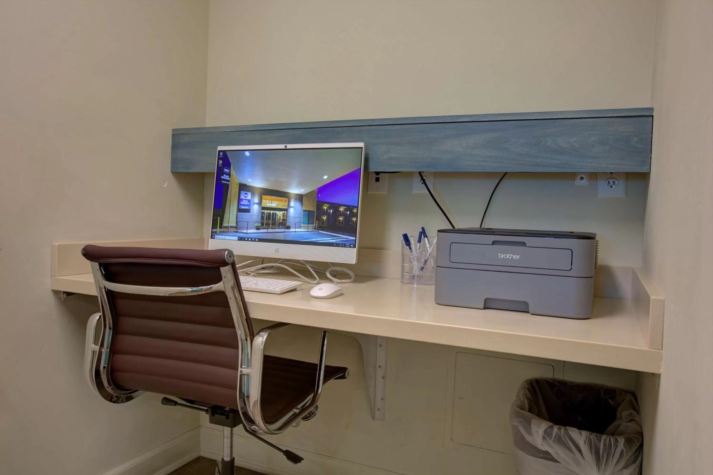 On site in Best Western Sandman Hotel