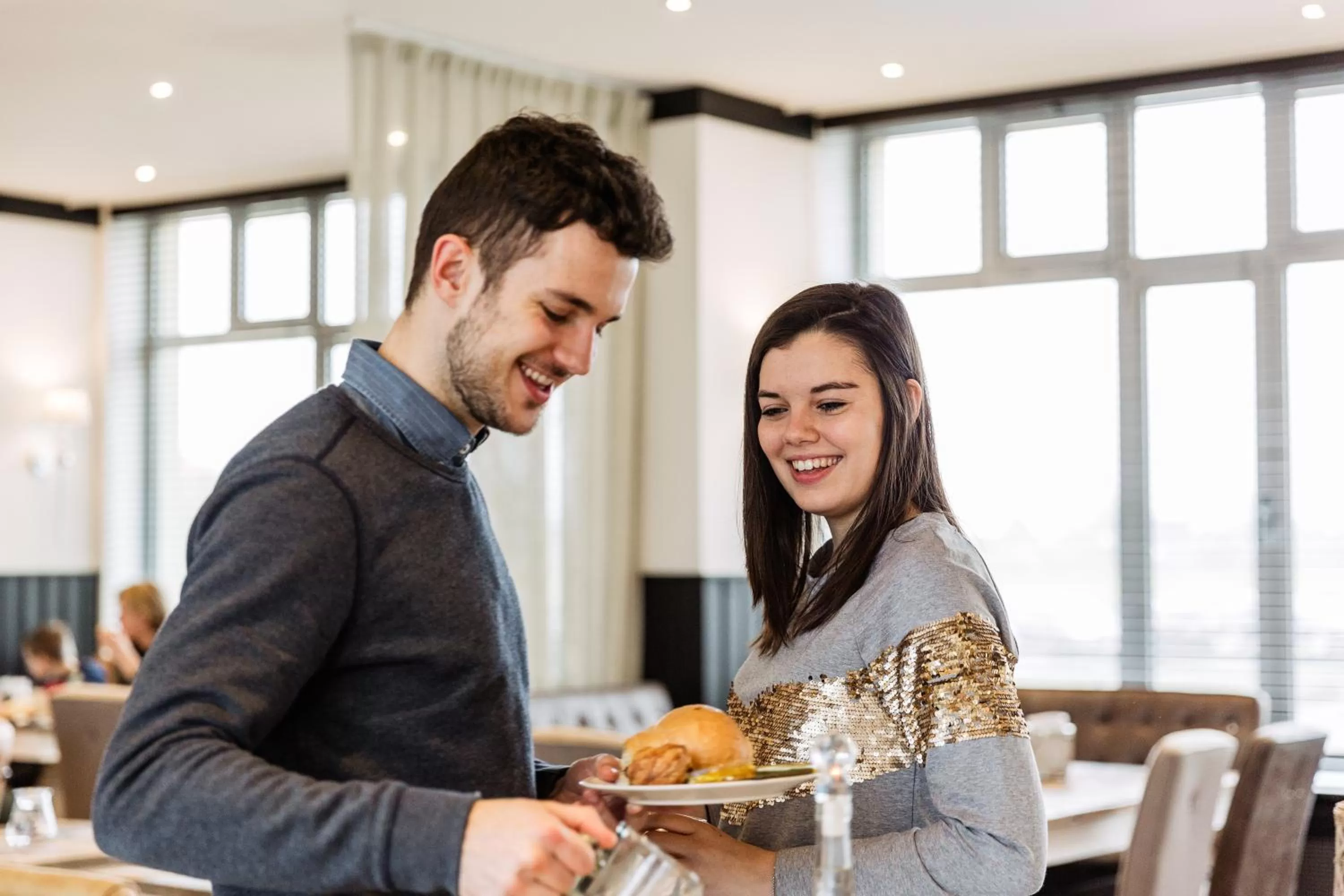 Buffet breakfast in West Bay