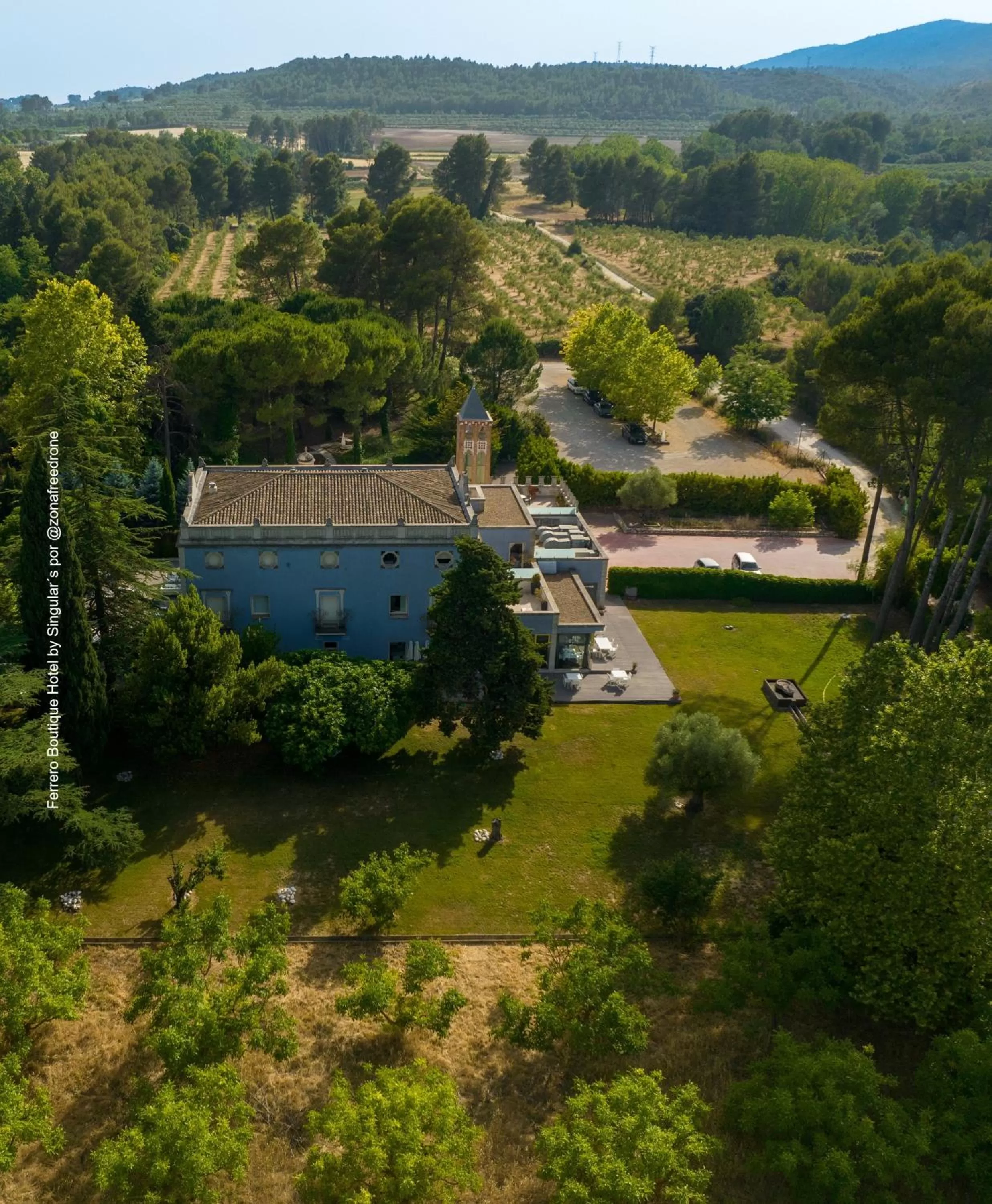 Property building, Bird's-eye View in Hotel Ferrero - Singular's Hotels