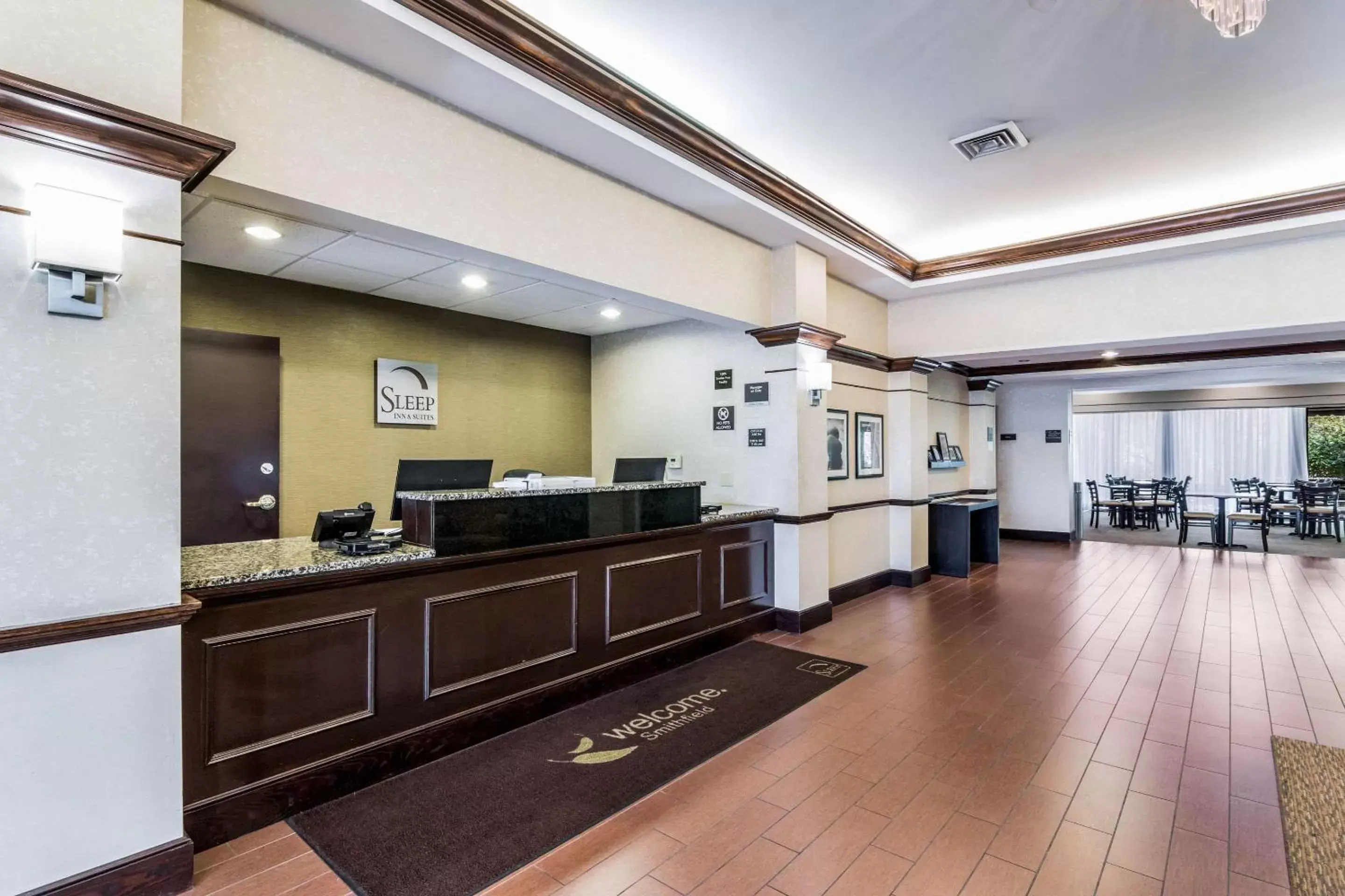 Lobby or reception, Lobby/Reception in Sleep Inn & Suites Smithfield near I-95