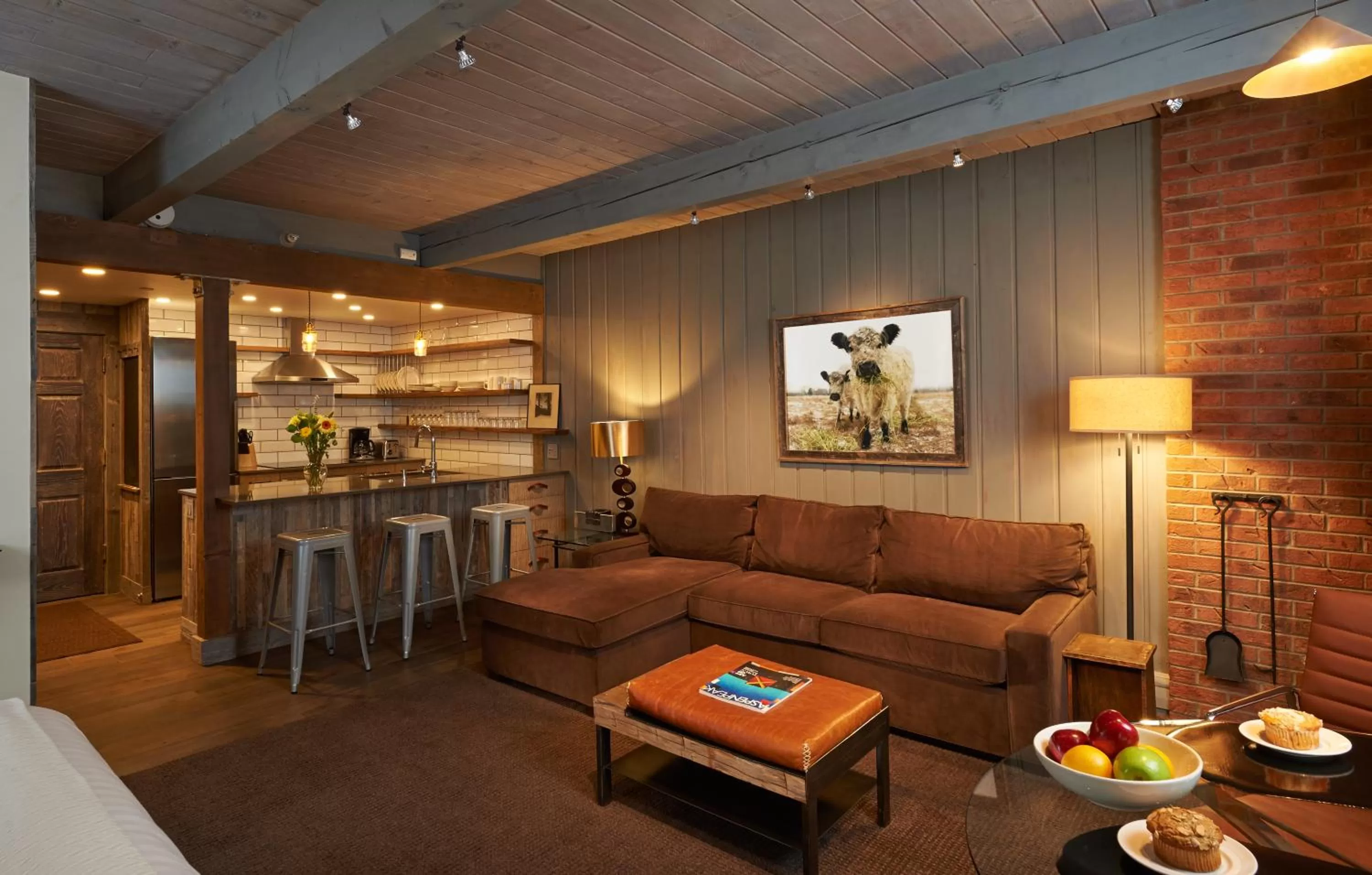 Kitchen or kitchenette in Aspen Square Condominium Hotel