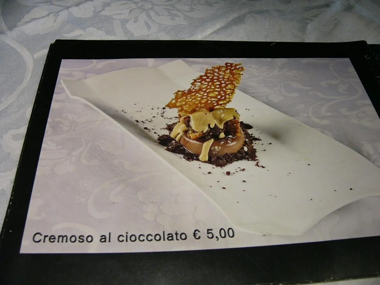 Food close-up in Hotel Serena