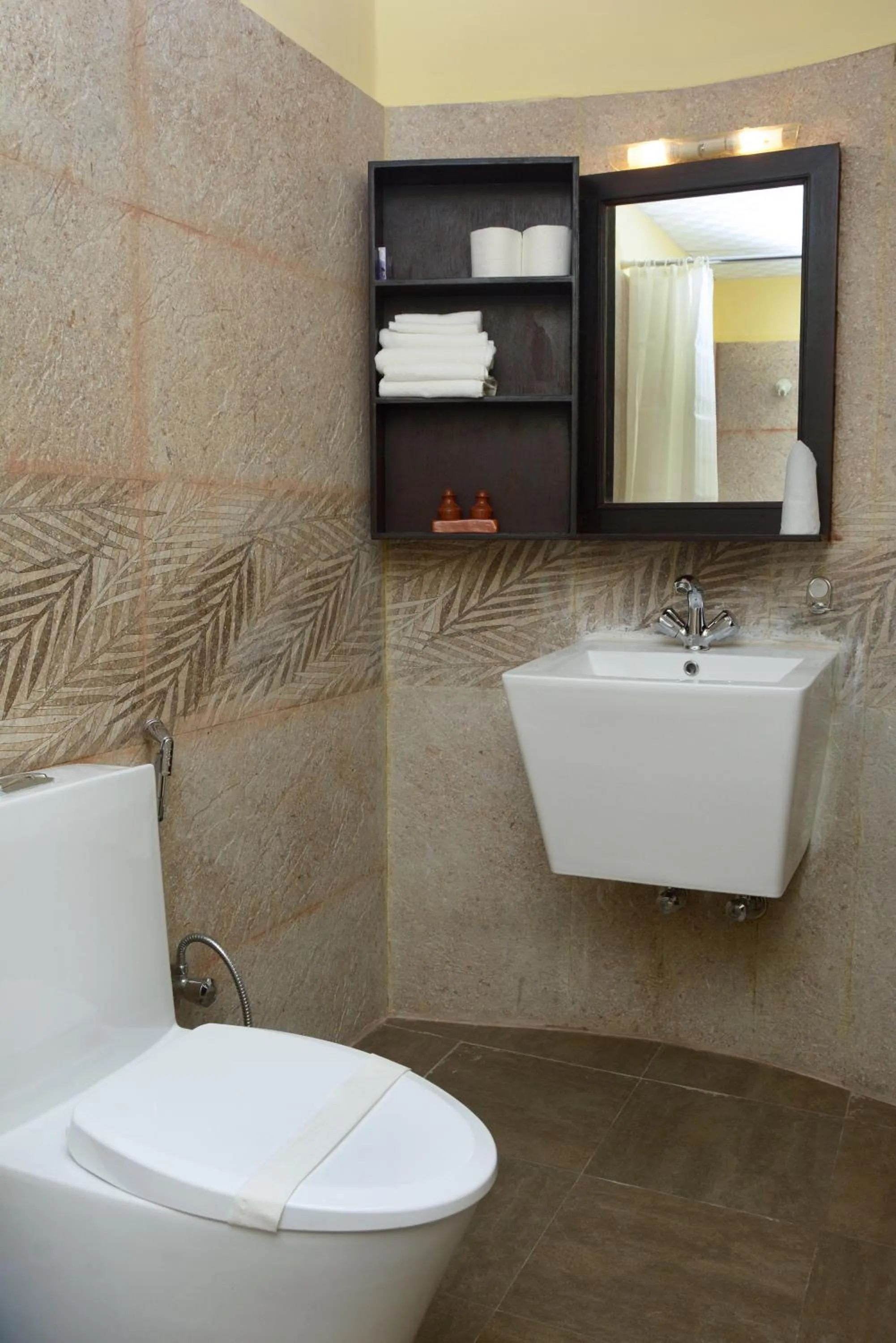 Shower in Kasthamandap Boutique Hotel