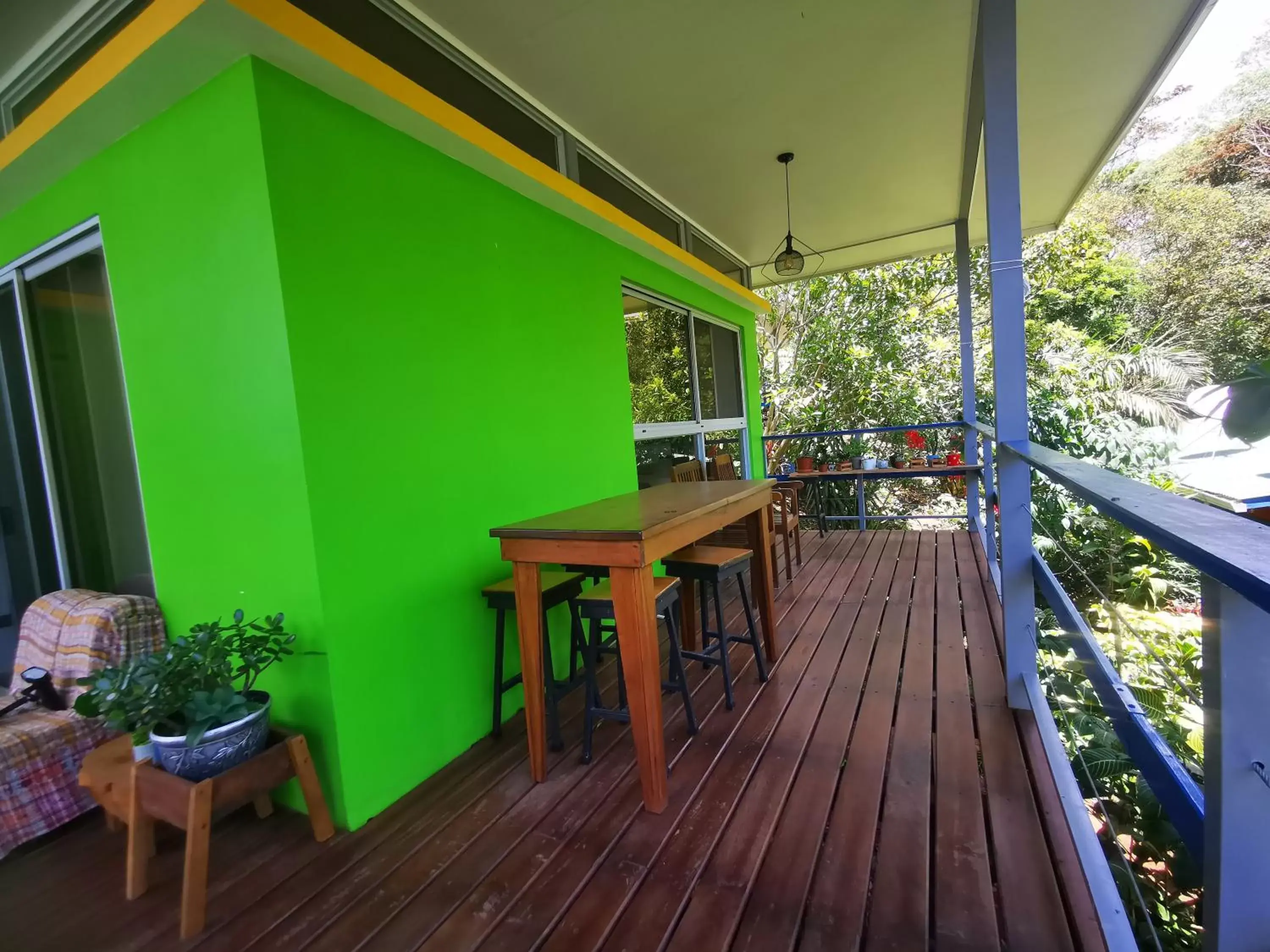 Balcony/Terrace in Agutipaca Bungalows