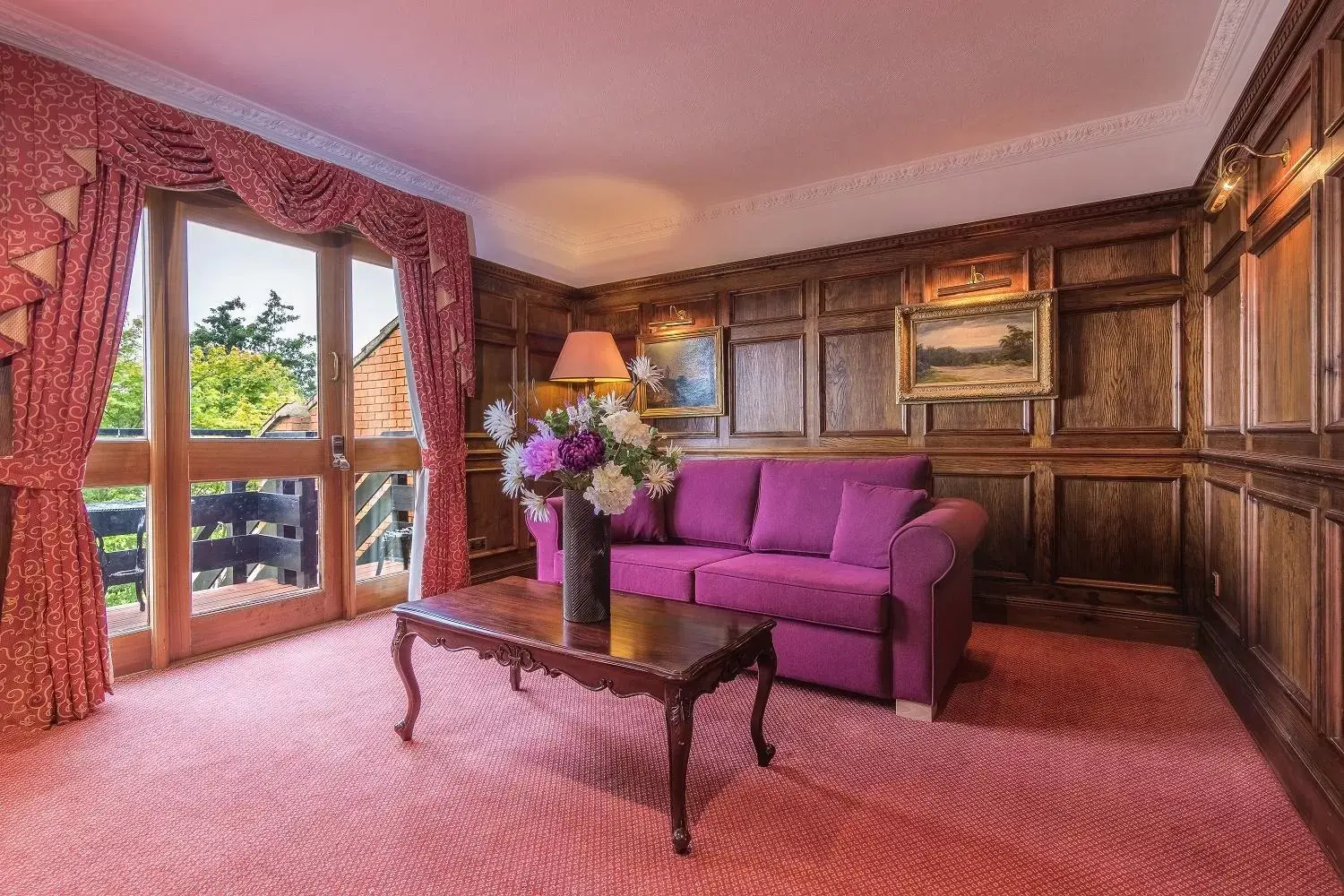 Seating Area in Best Western Rockingham Forest Hotel