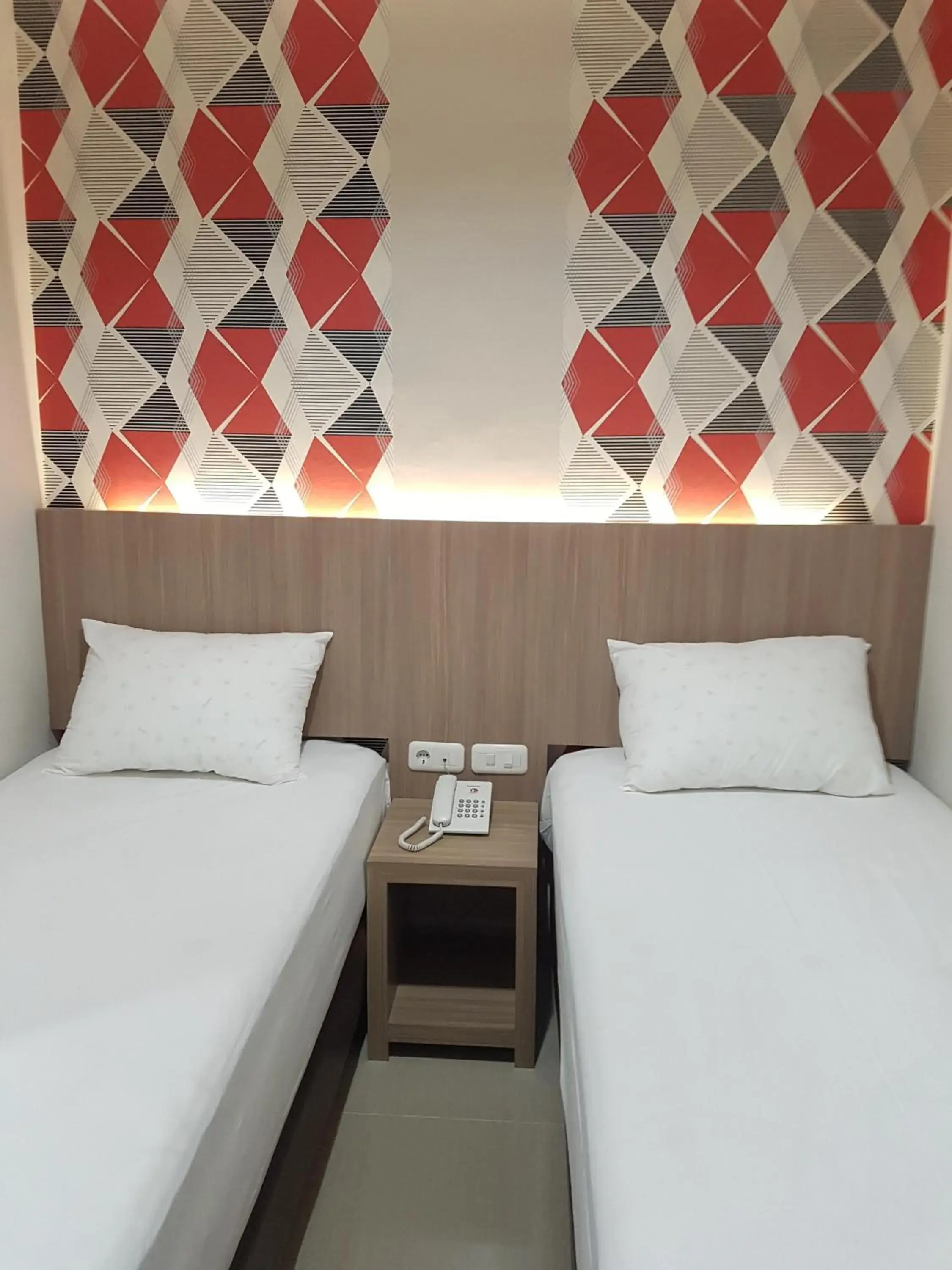 Bed in Ethan Hotel Jakarta