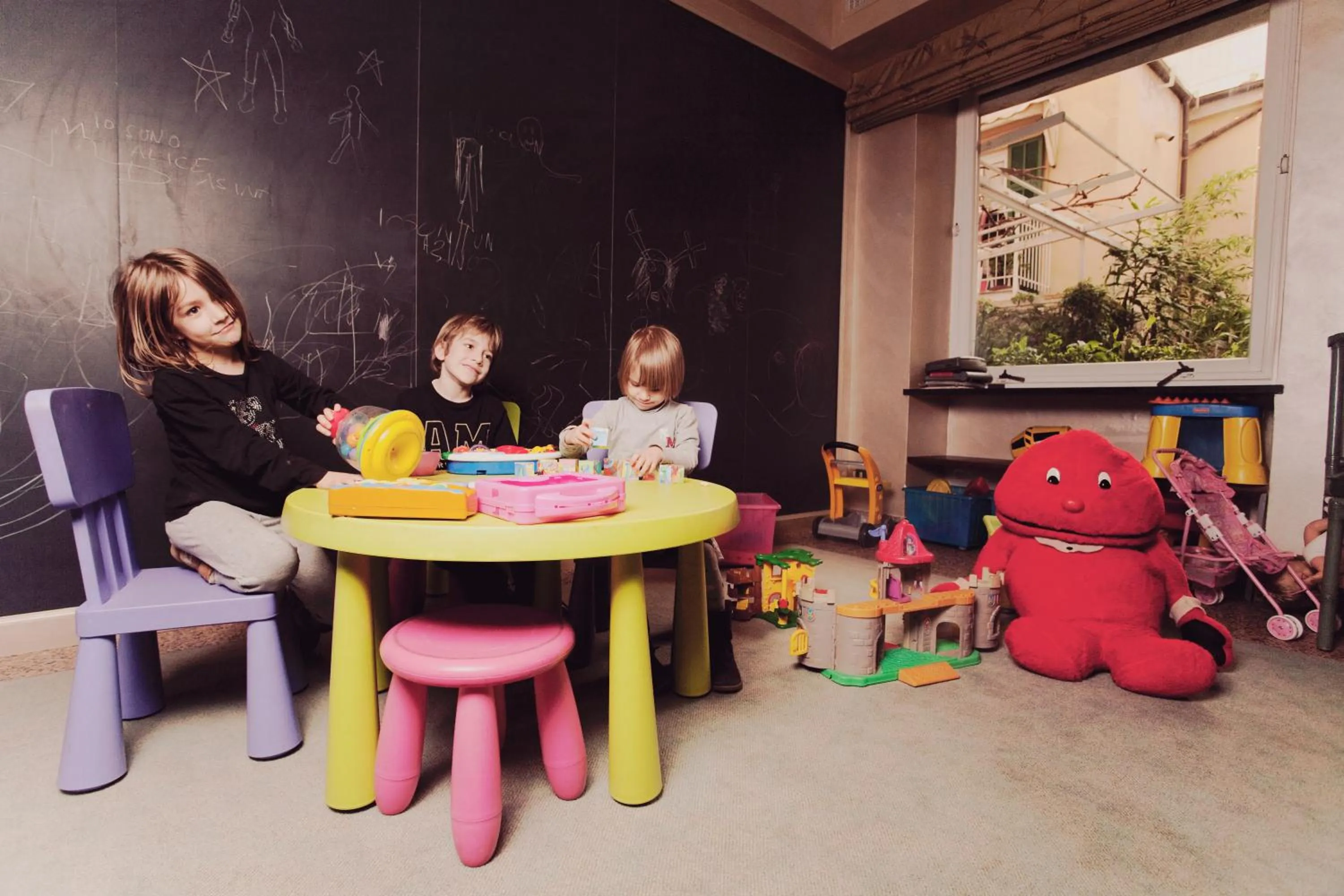 Children play ground in Hotel Dei Fiori Restaurant - Meeting & Spa