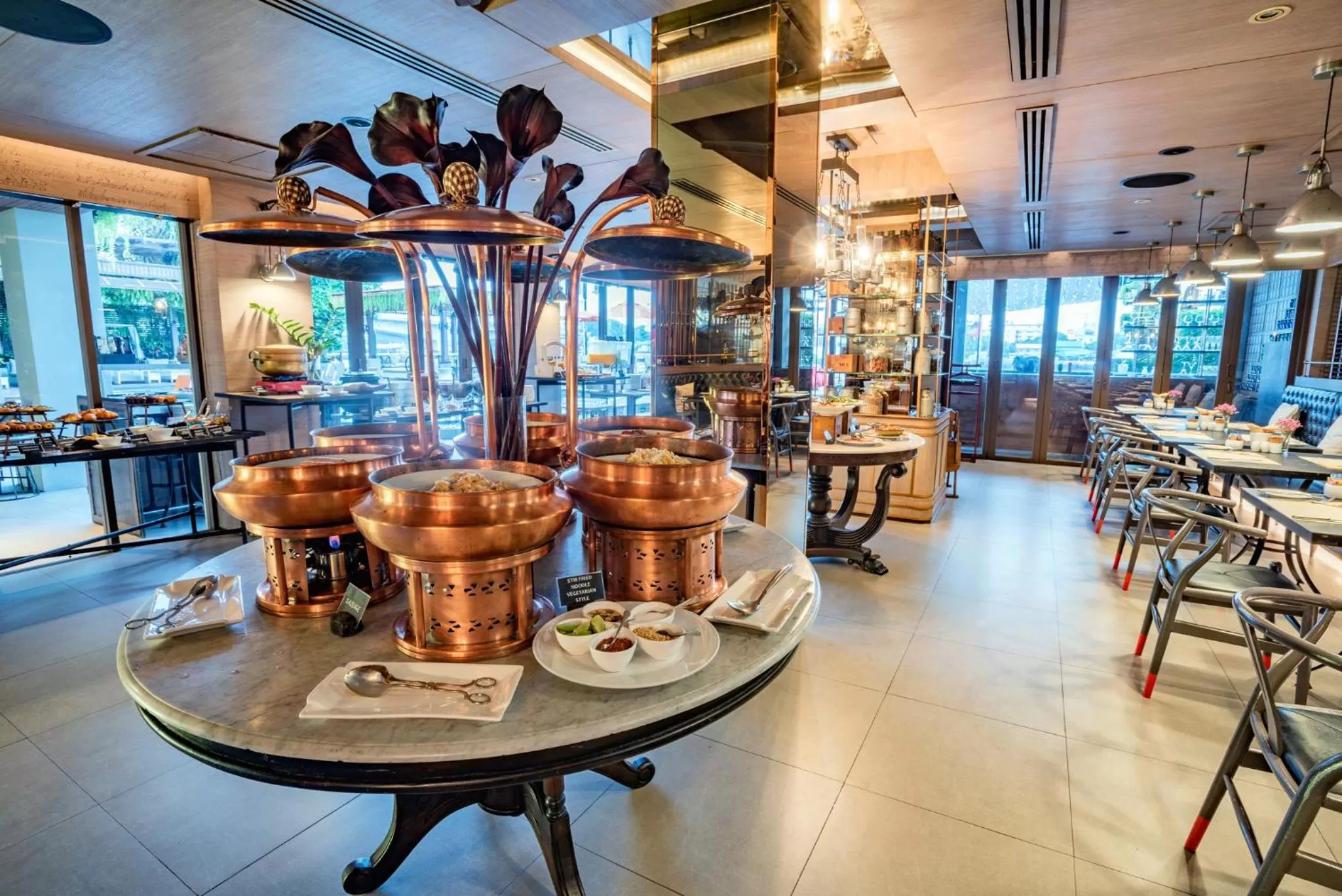 Restaurant/places to eat in Riva Surya Bangkok
