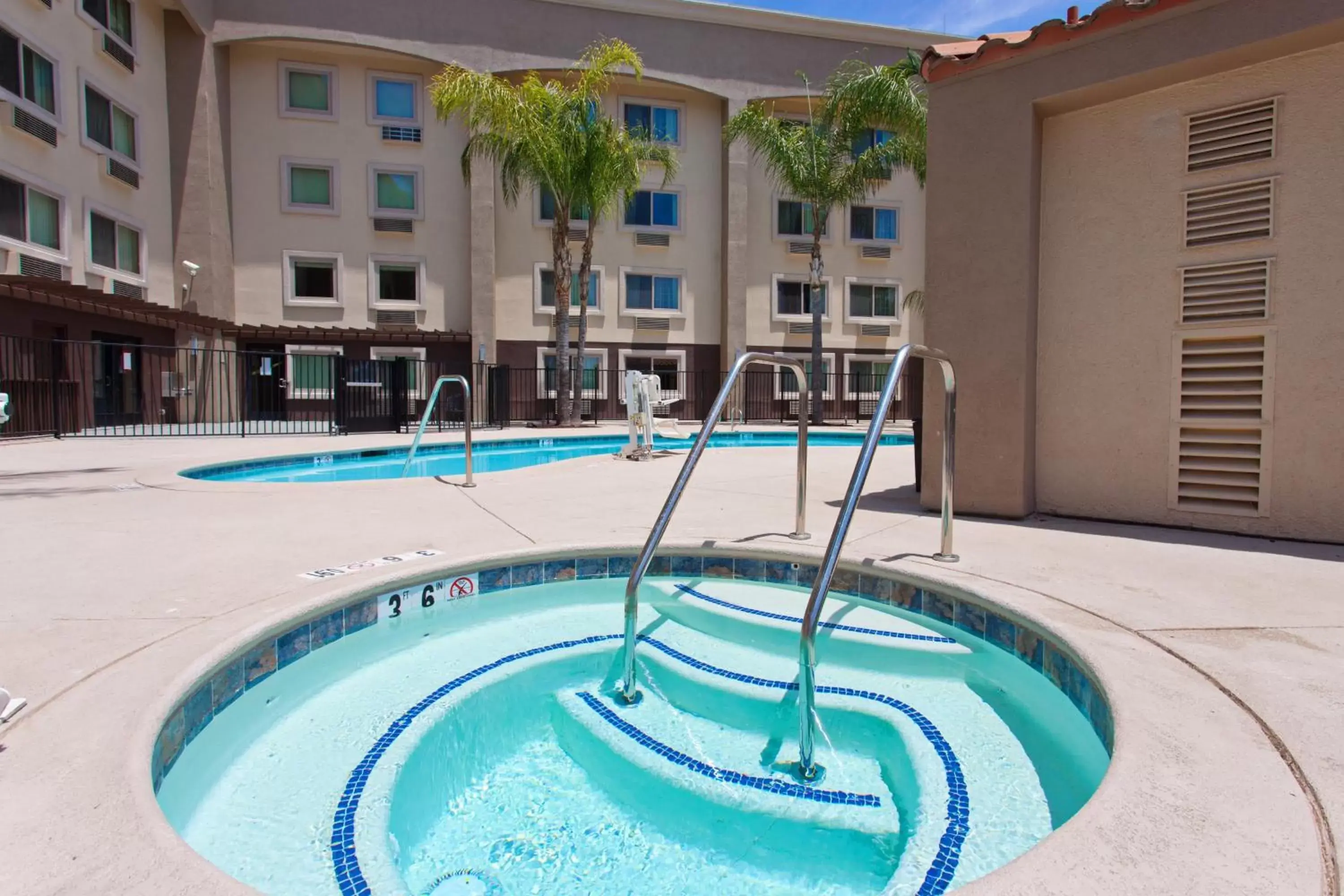 Swimming Pool in Holiday Inn Express Colton, an IHG Hotel