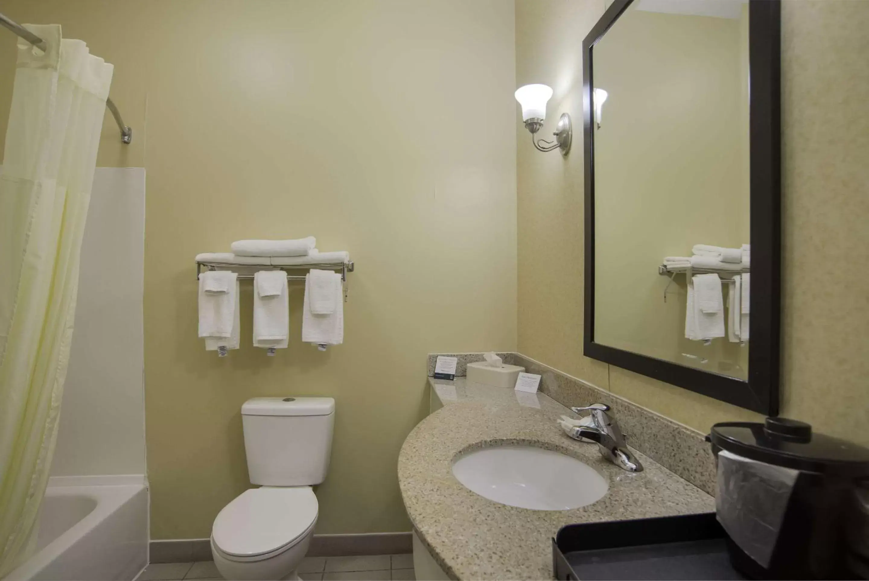 Bedroom, Bathroom in Quality Inn & Suites Chambersburg