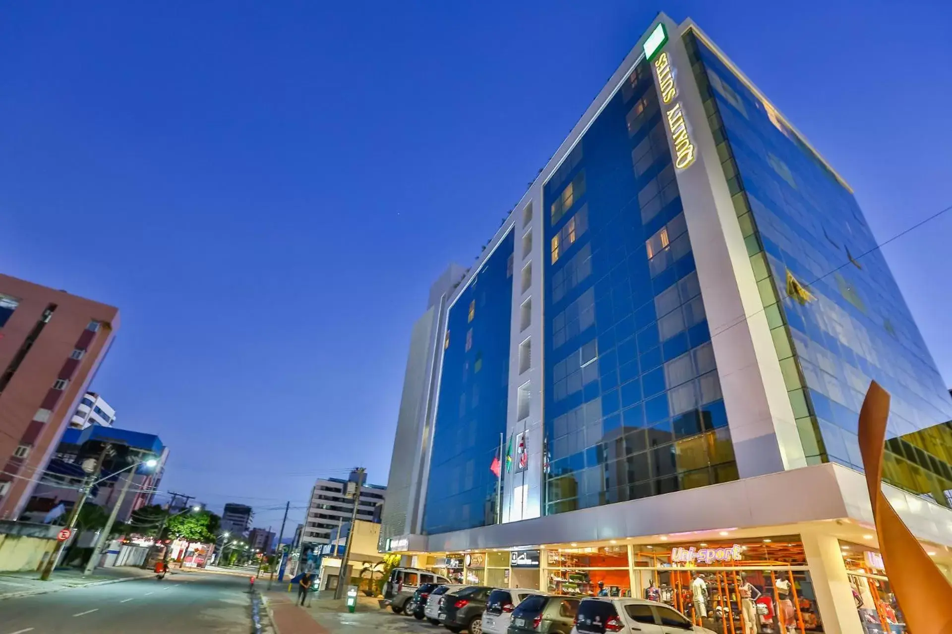 Property building in Quality Suítes João Pessoa Property building in Quality Suítes João Pessoa