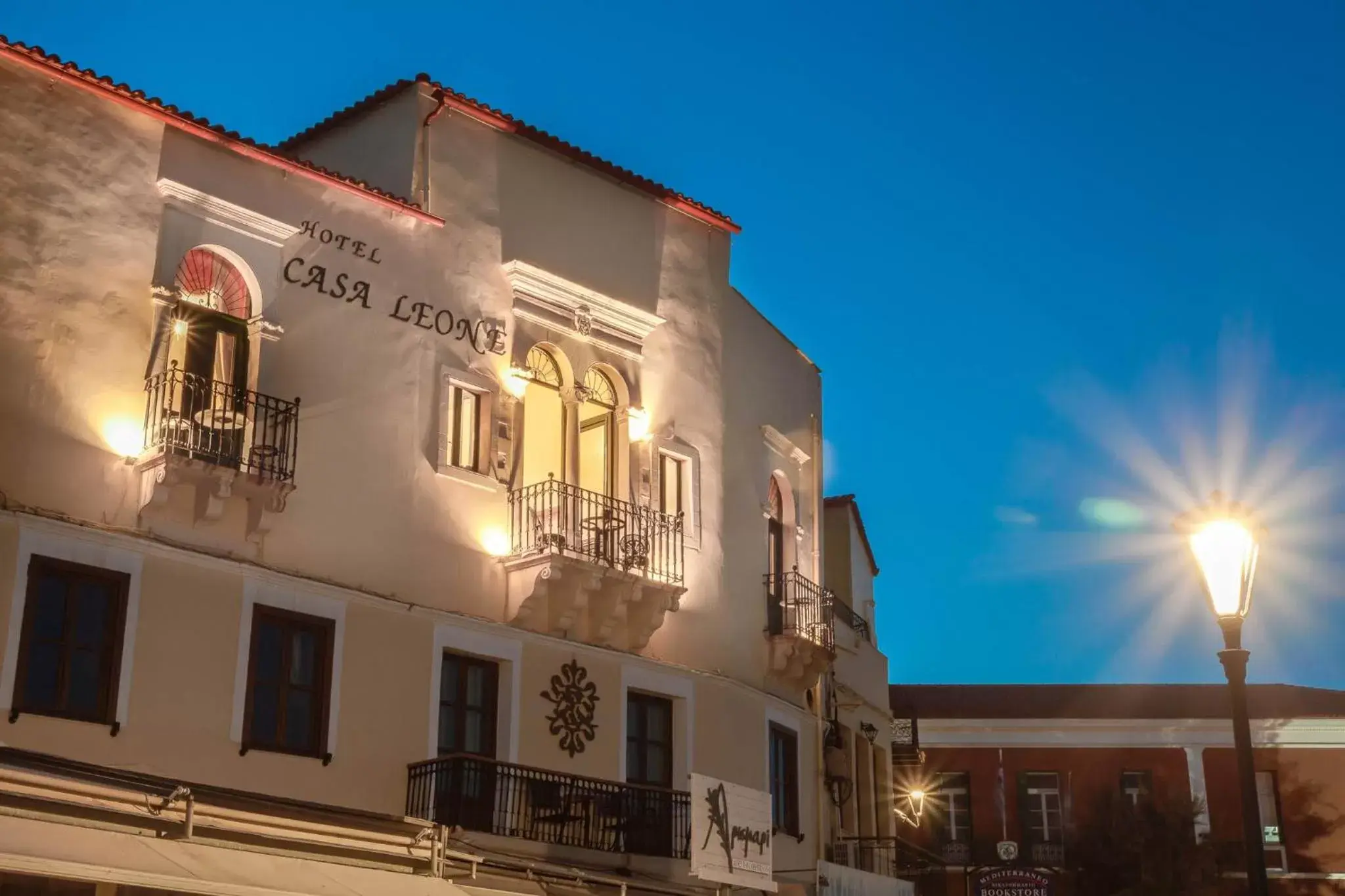 Bird's eye view, Property Building in Casa Leone Hotel