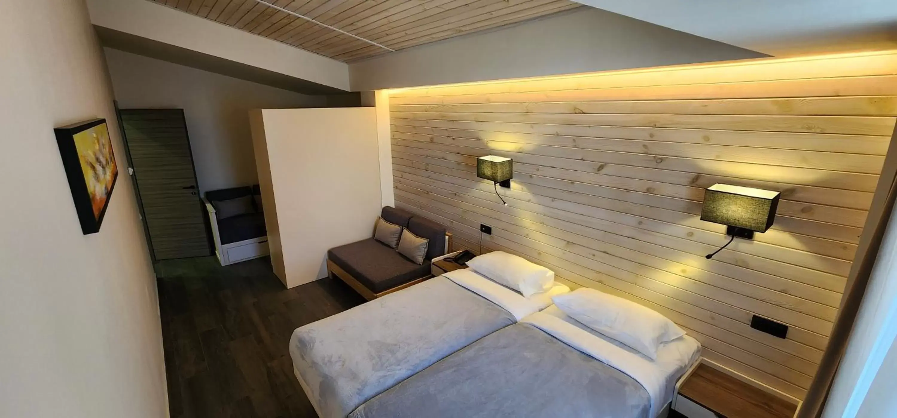 Bedroom, Bed in Gudauri Hills Apart Hotel