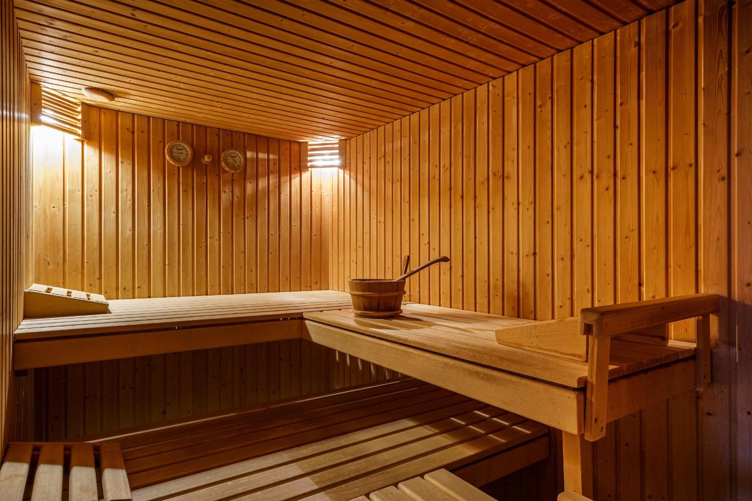 Sauna in Hotel Silvapina