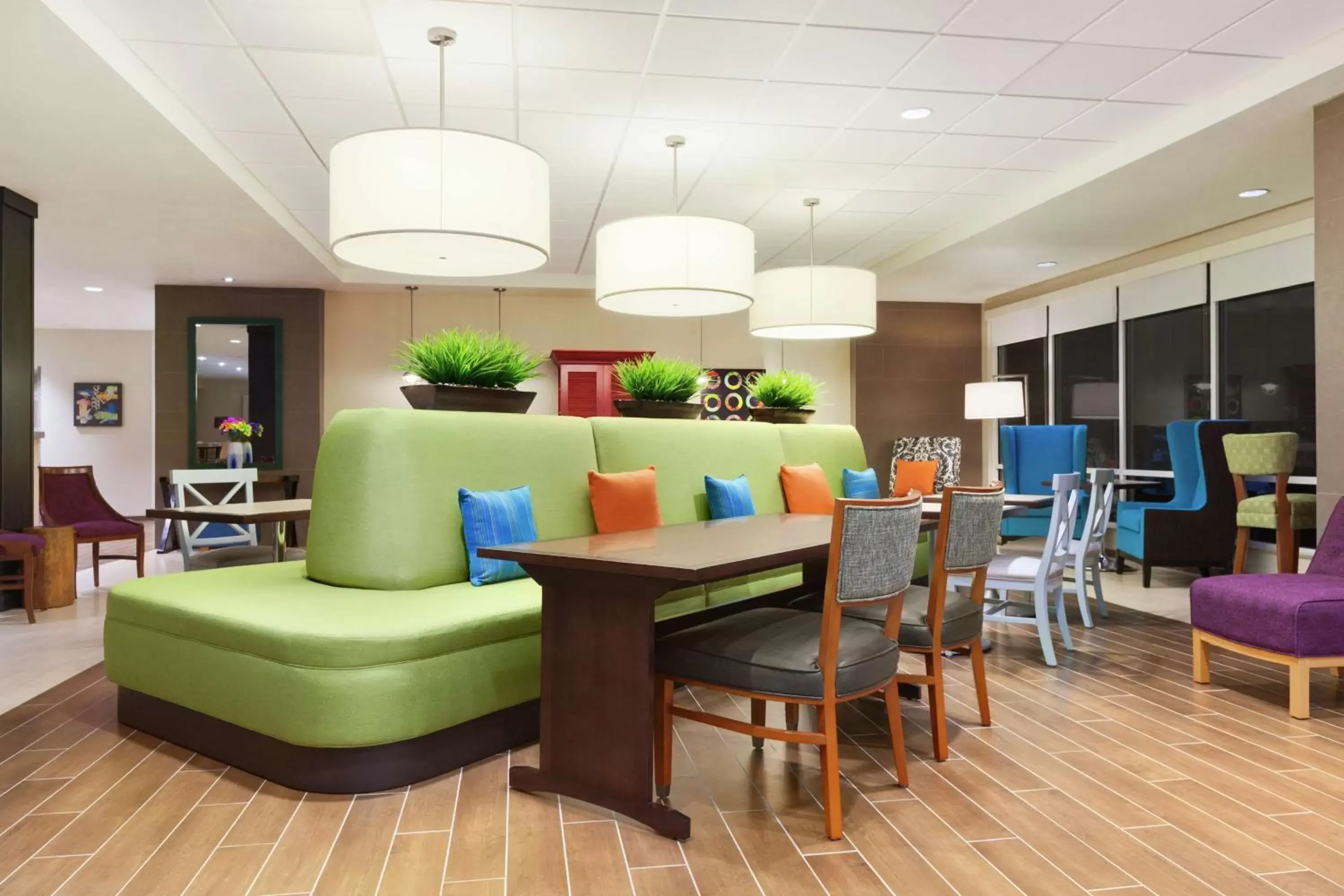 Lobby or reception, Restaurant/Places to Eat in Home2 Suites by Hilton San Angelo