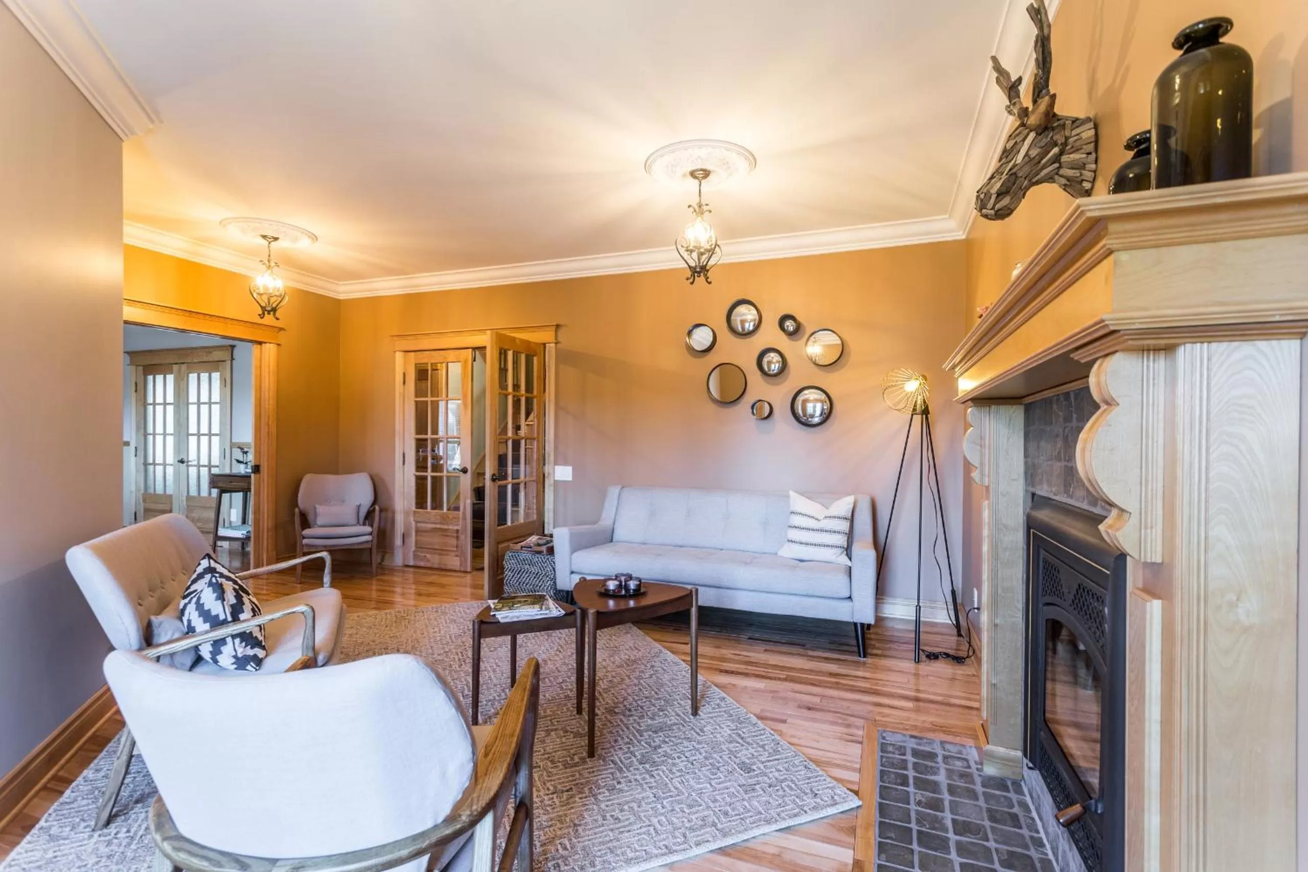 Living room in Les Dames du Lac