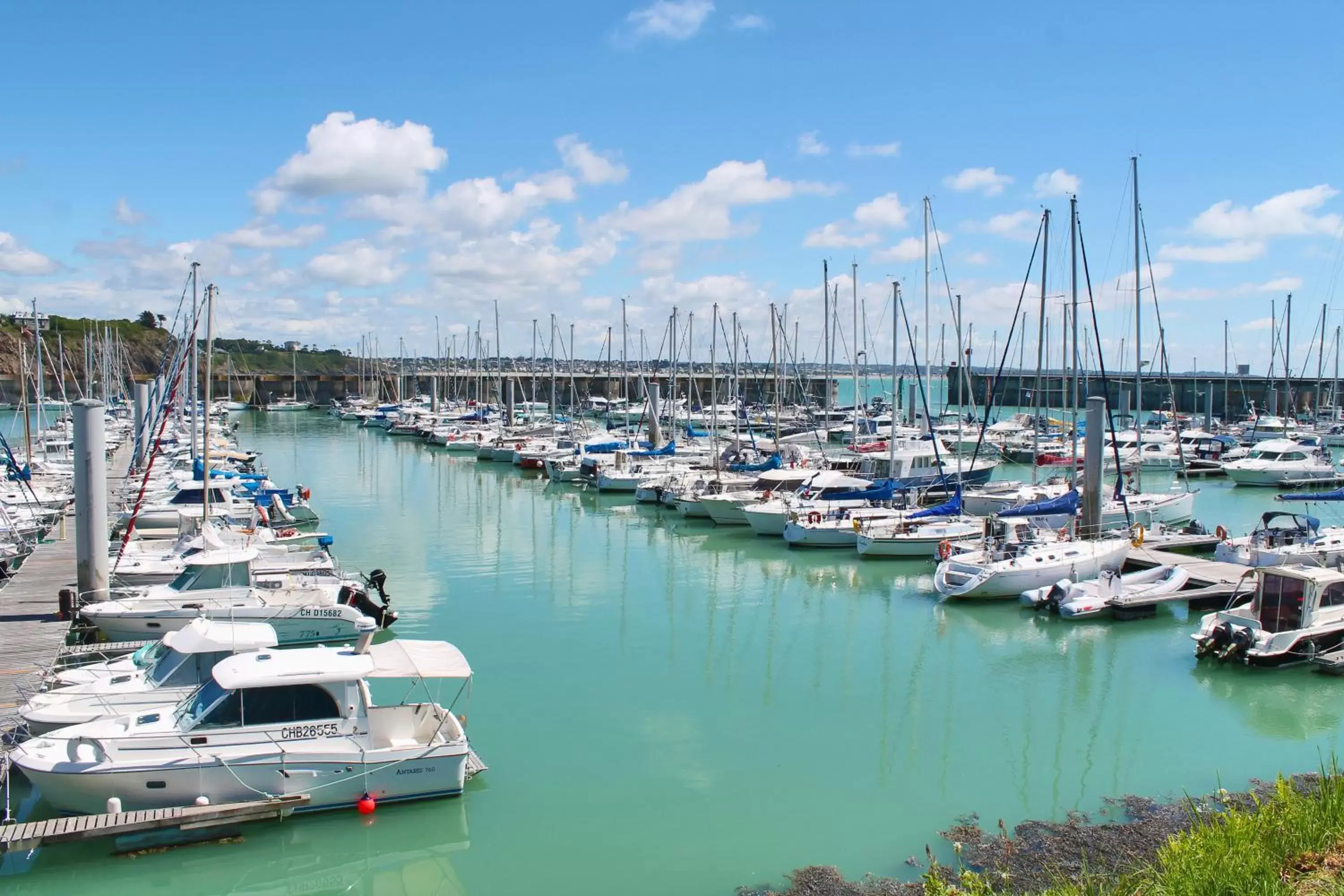 Sea view in ibis Granville Port De Plaisance