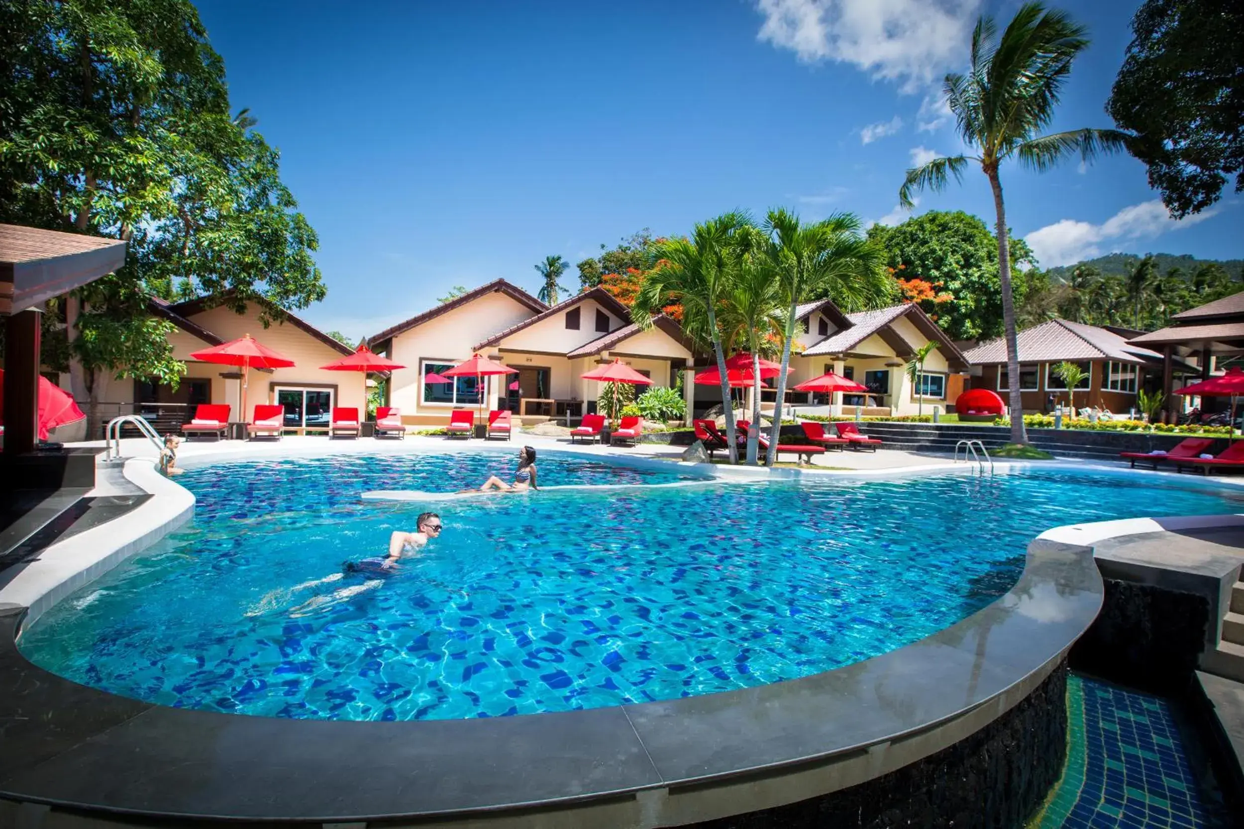 Swimming Pool in Royal Beach Boutique Resort & Spa Koh Samui - SHA Extra Plus