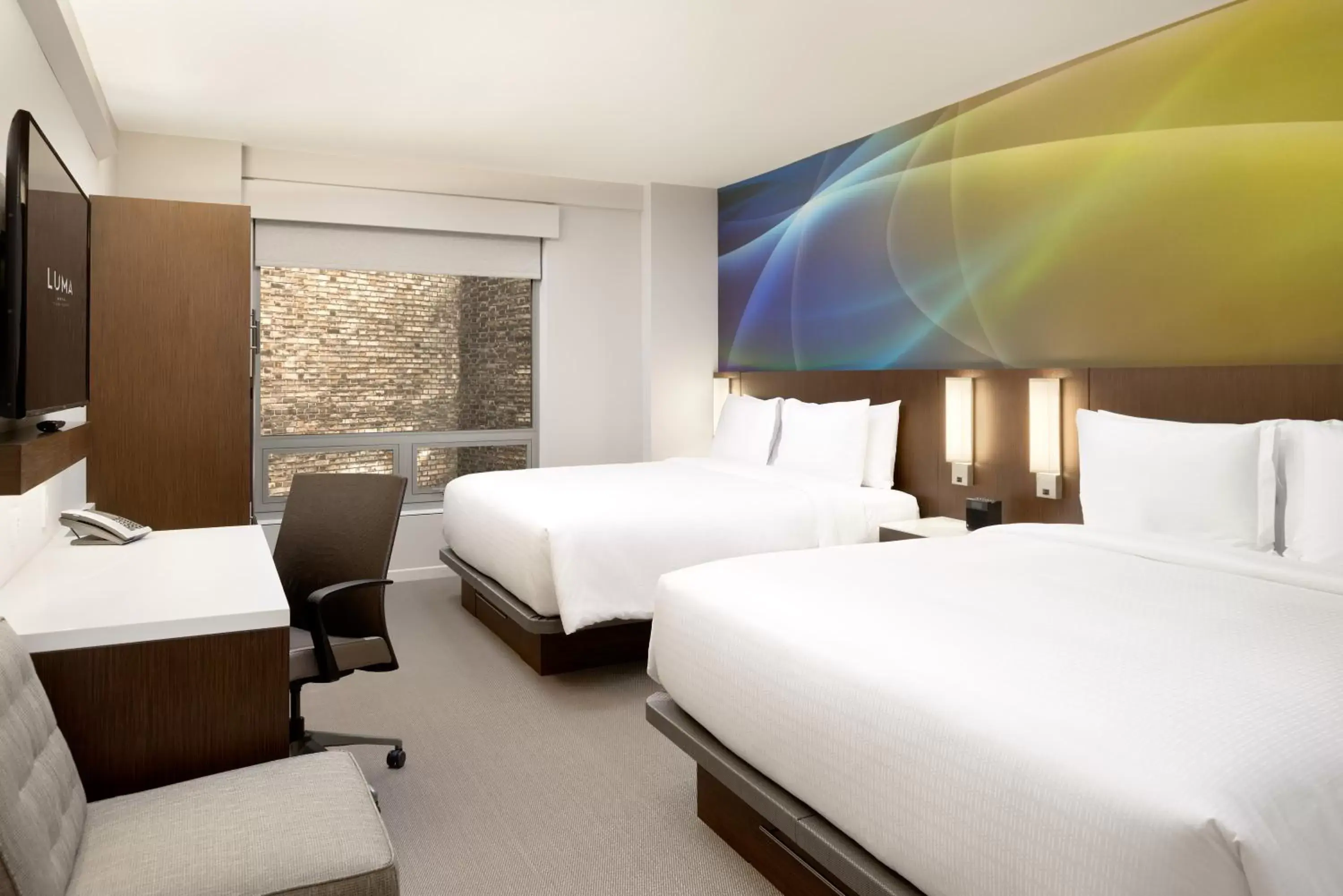 URBAN Two King Beds ADA Hearing/Visual in LUMA Hotel - Times Square