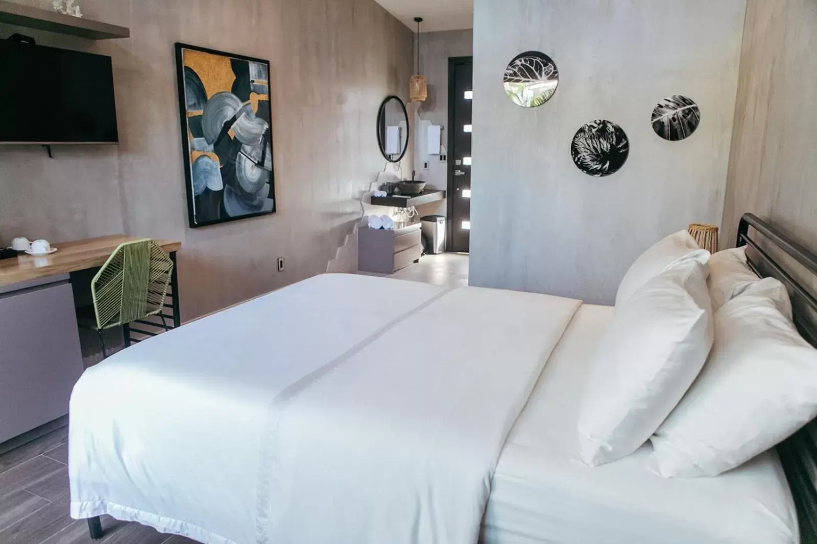 Bed in Mother Earth Luxury Boutique Hotel, Restaurant & Spa