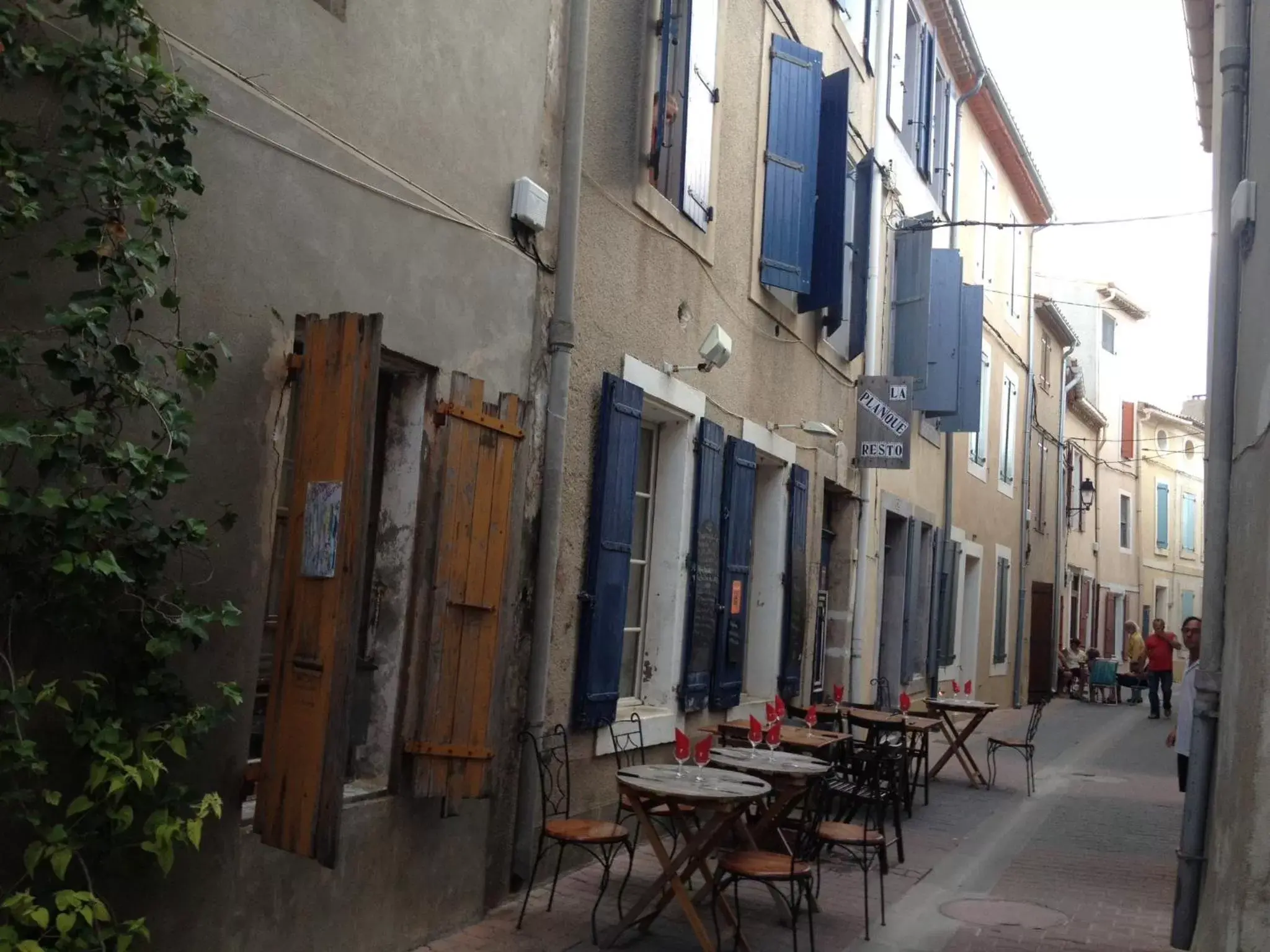 Facade/entrance in La planque