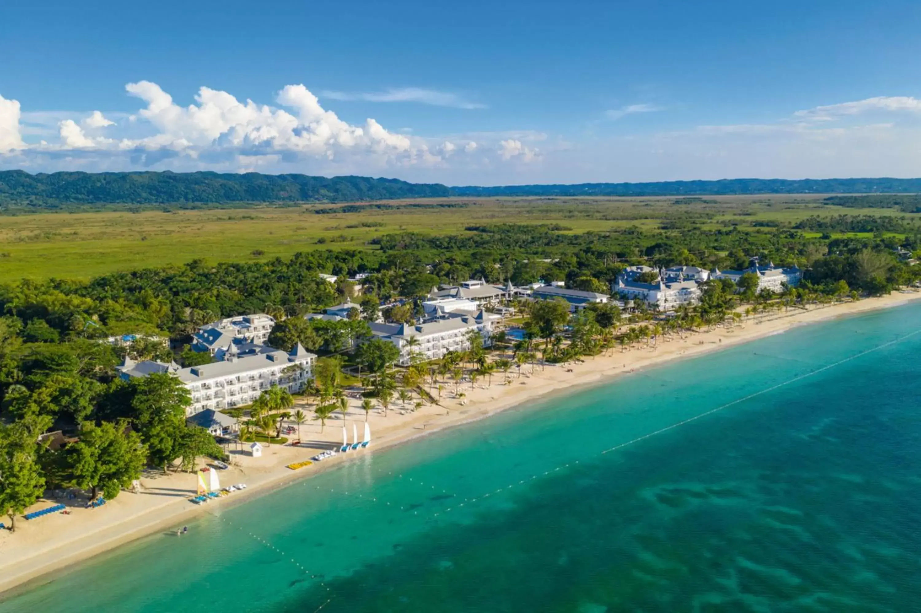 Bird's eye view, Bird's-eye View in Riu Palace Tropical Bay - All Inclusive