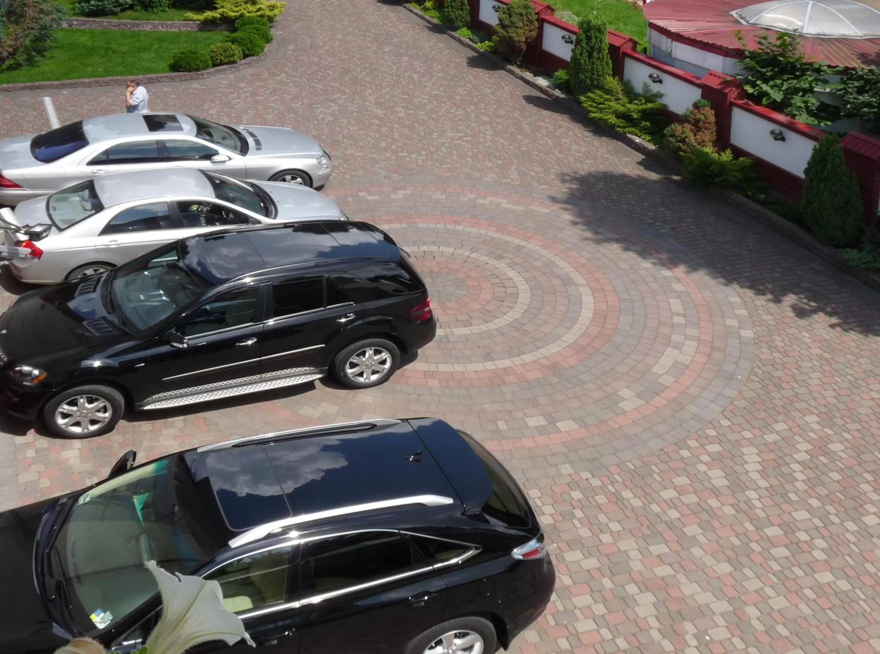 Parking in Economy room in Hotel Eney