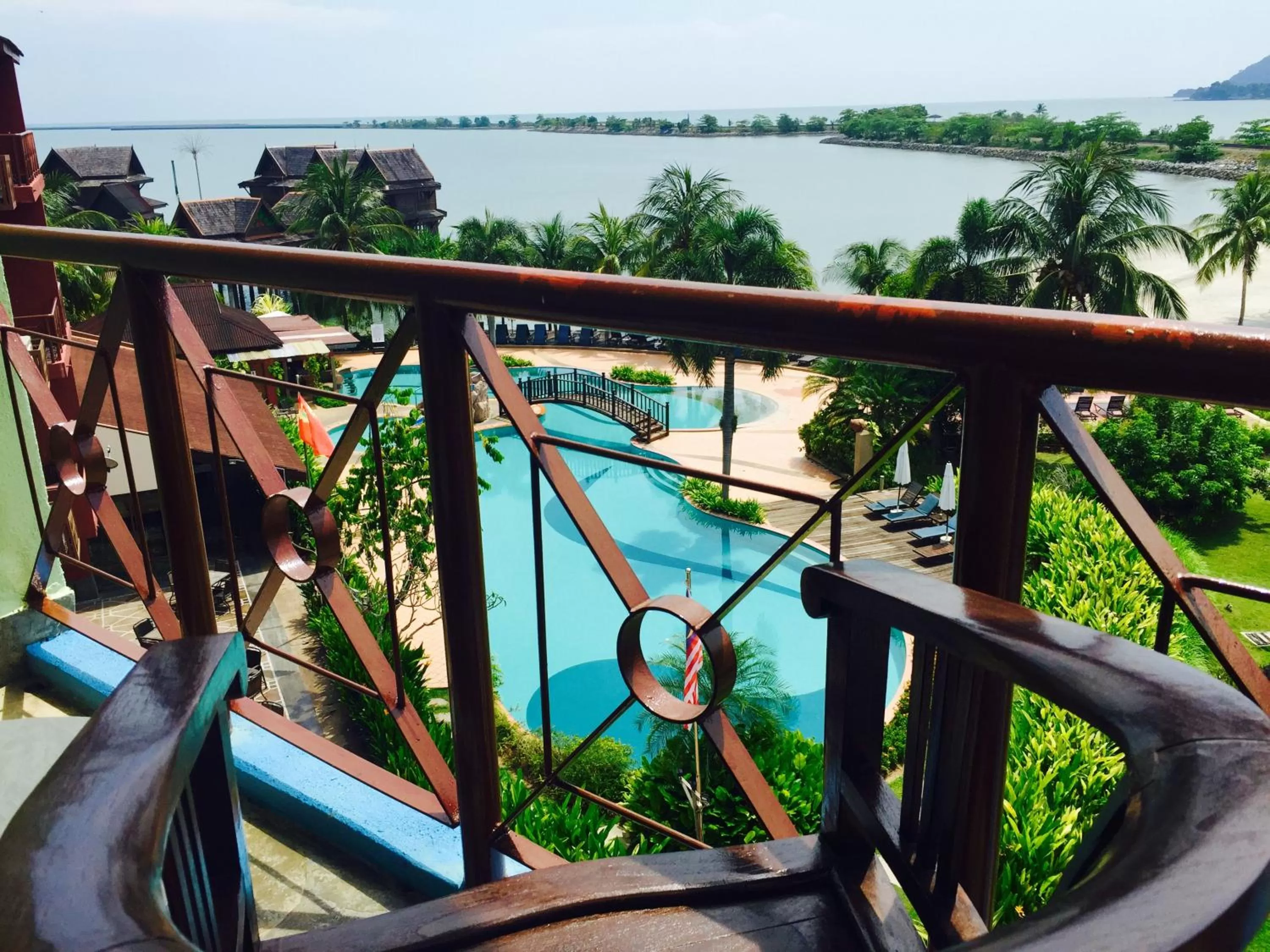 Pool View in Langkawi Lagoon Beach Resort