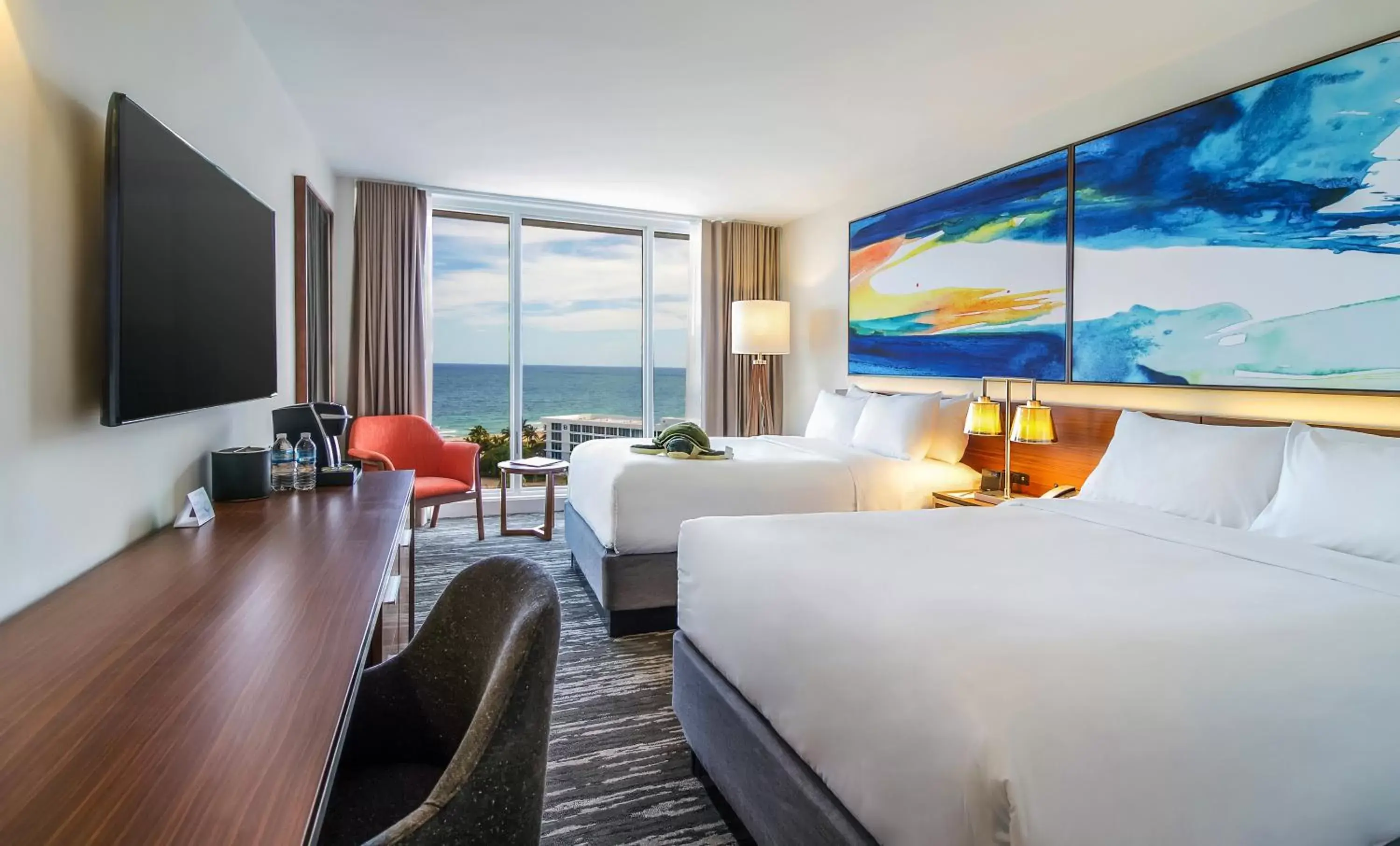 Bedroom, Mountain View in B Ocean Resort