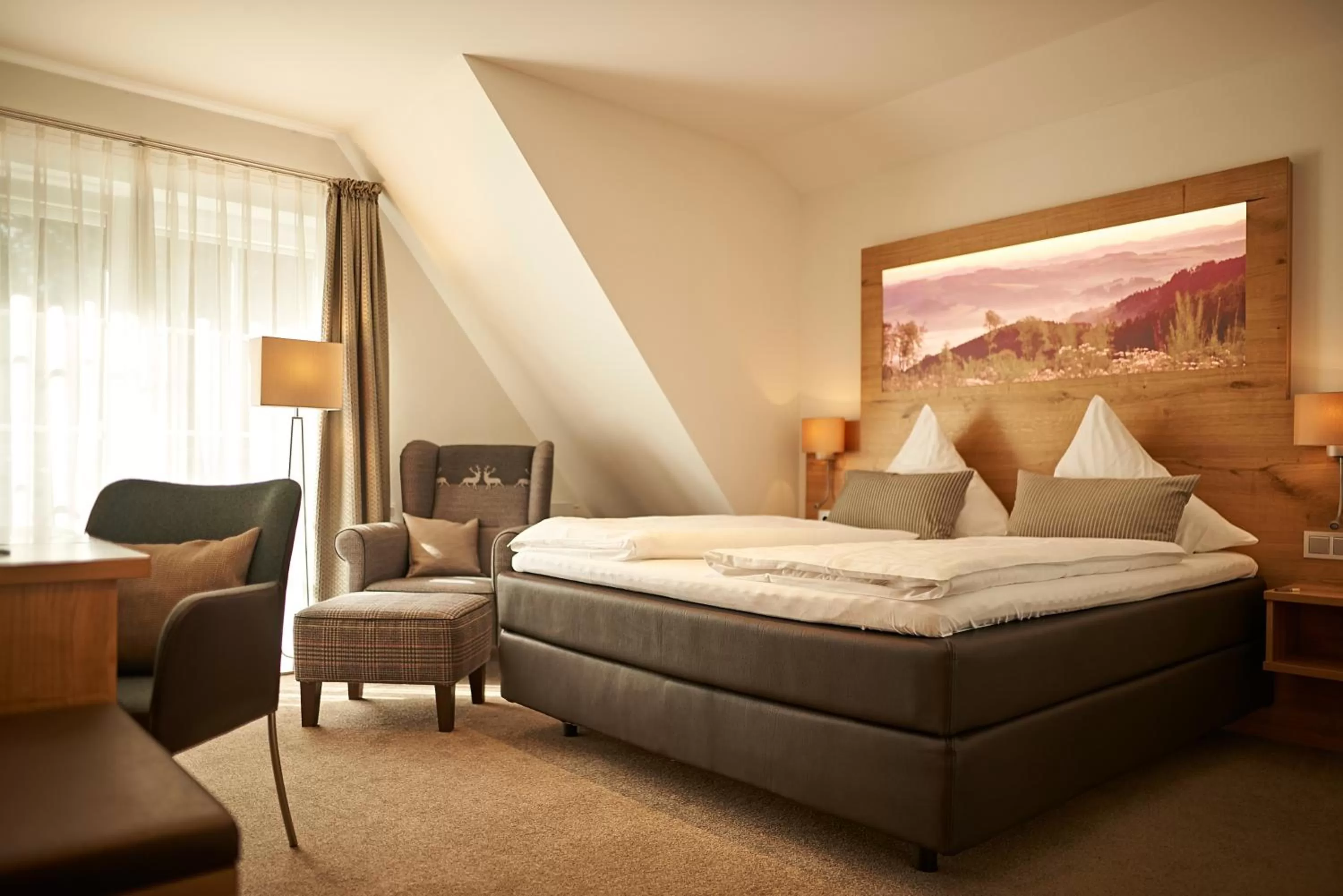 Photo of the whole room, Bed in Domschänke Eslohe Brauereigasthof