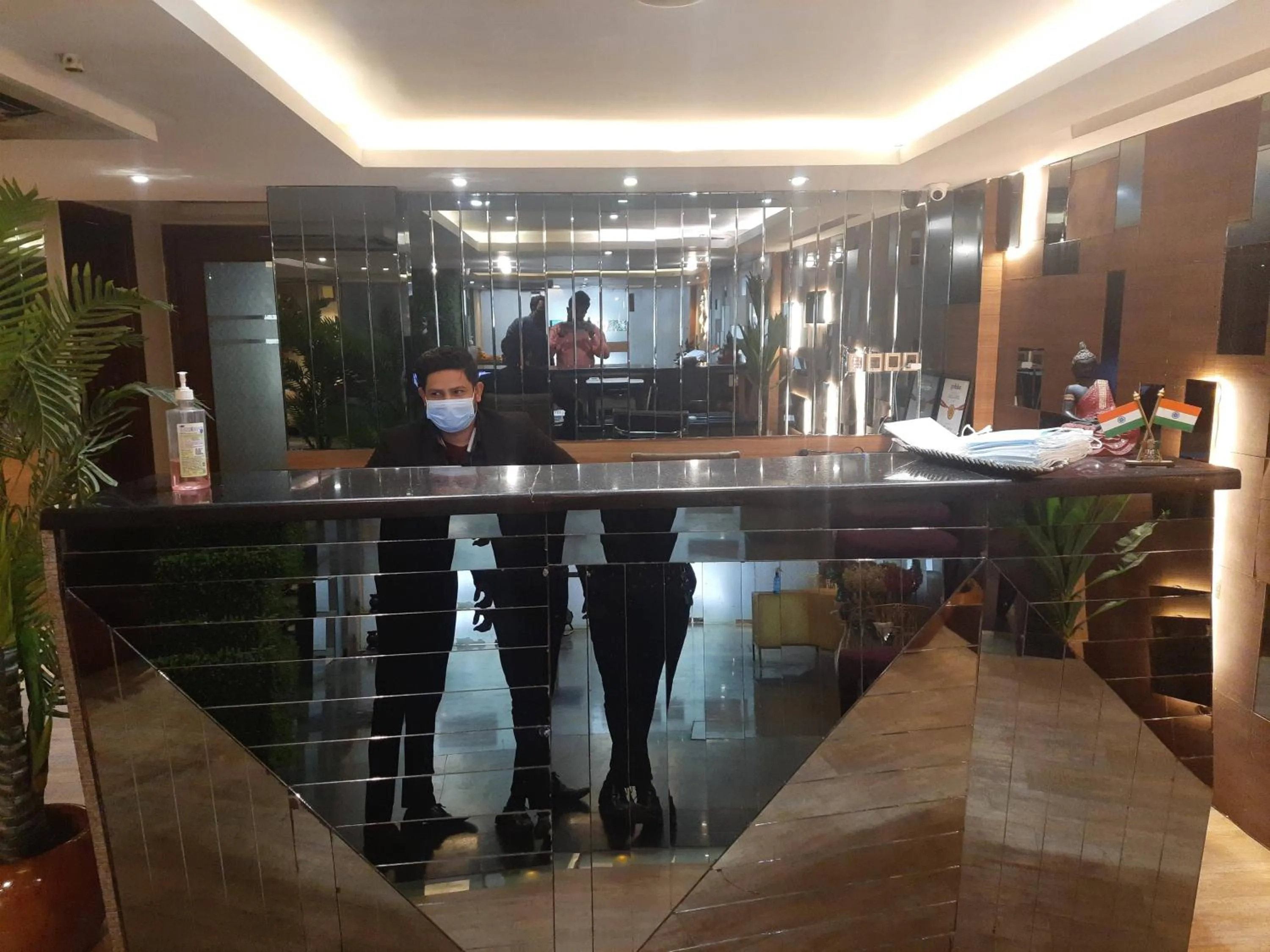 Lobby or reception in Hotel JRD Exotica-Business Hotel