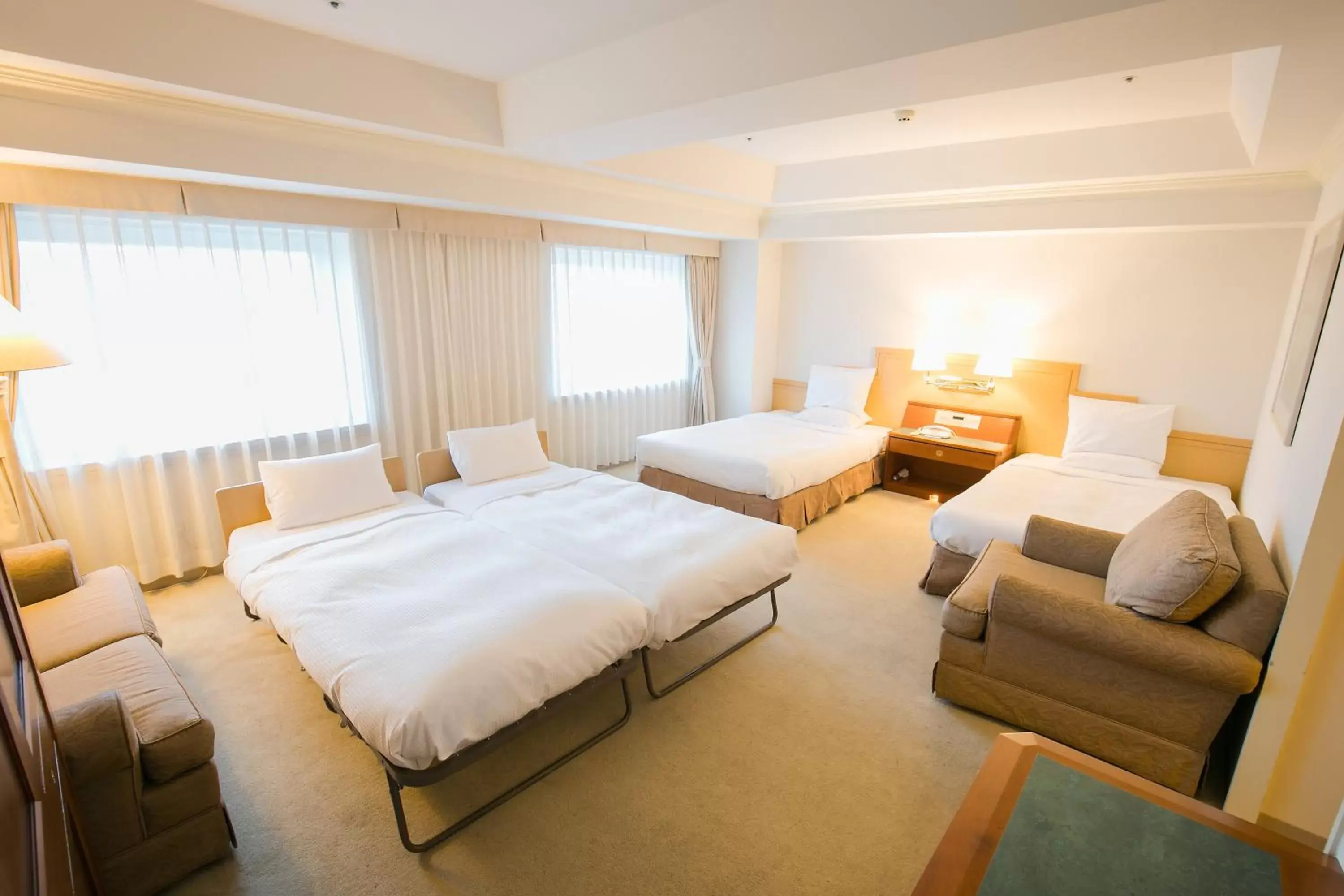 Photo of the whole room, Bed in HOTEL MYSTAYS PREMIER Sapporo Park