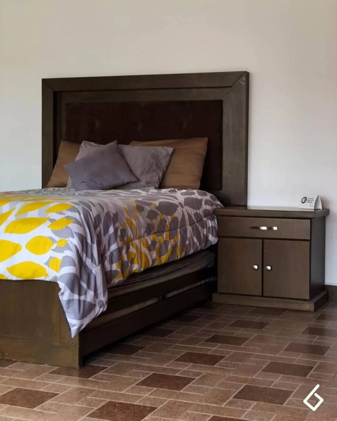 Bed in Departamentos Bonsai