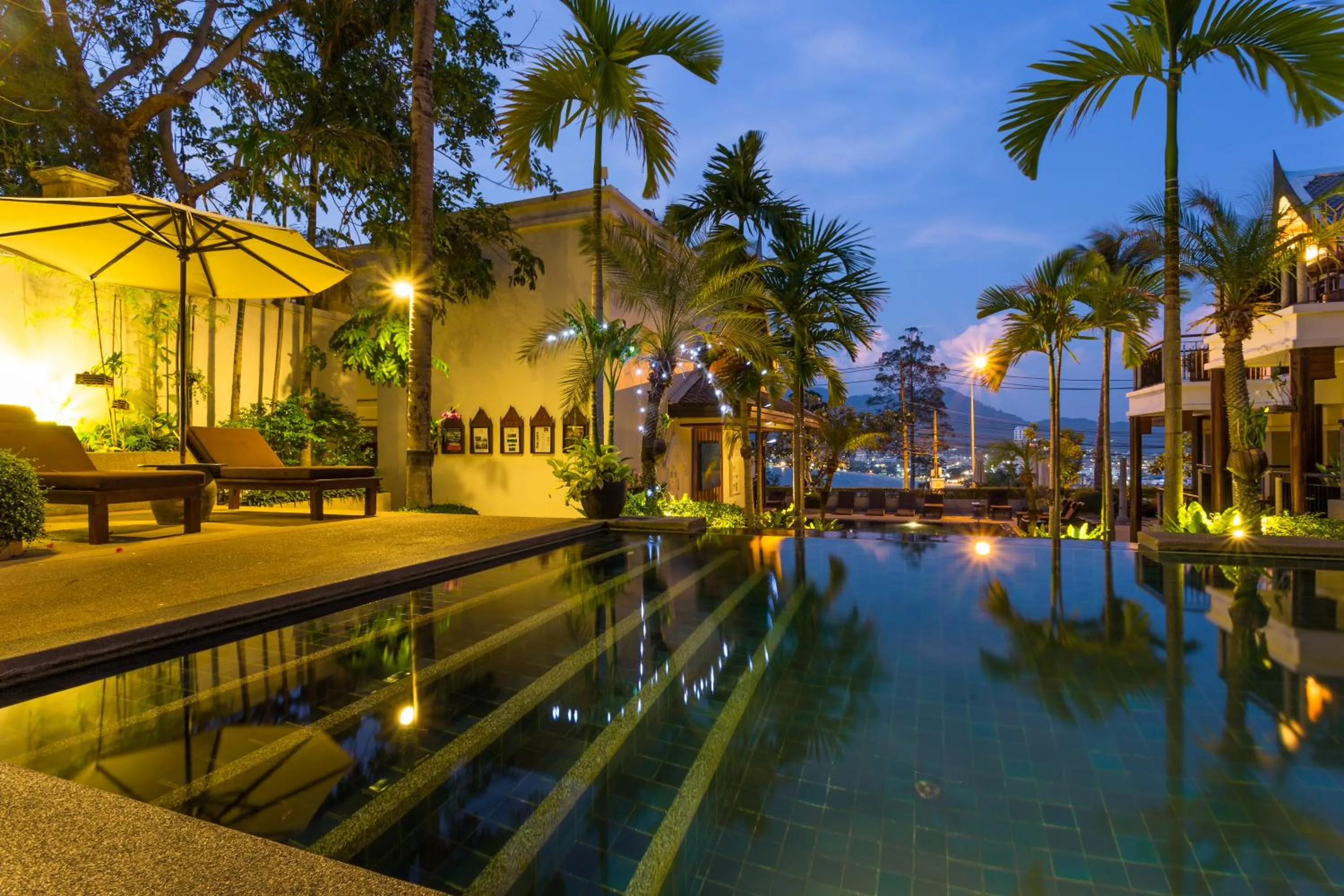 Swimming pool in Baan Yin Dee Boutique Resort Phuket - SHA Plus