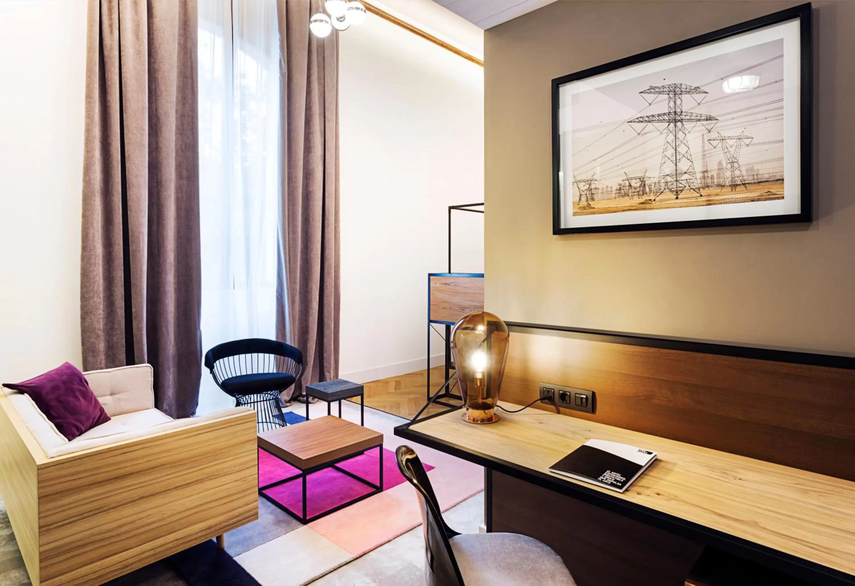 Decorative detail in One Shot Tabakalera House