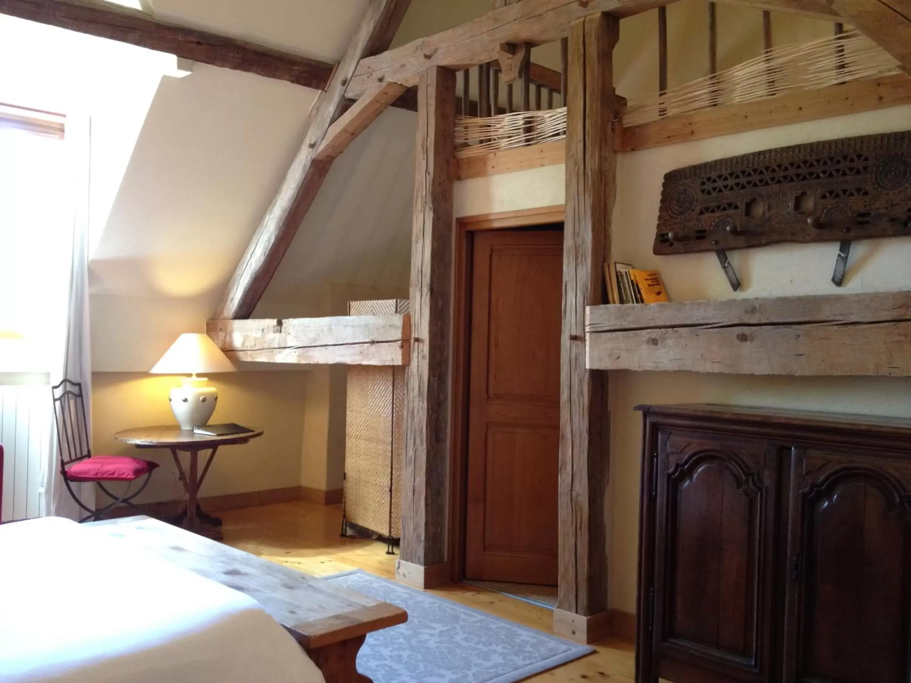 Bedroom, Bed in La Vallombreuse