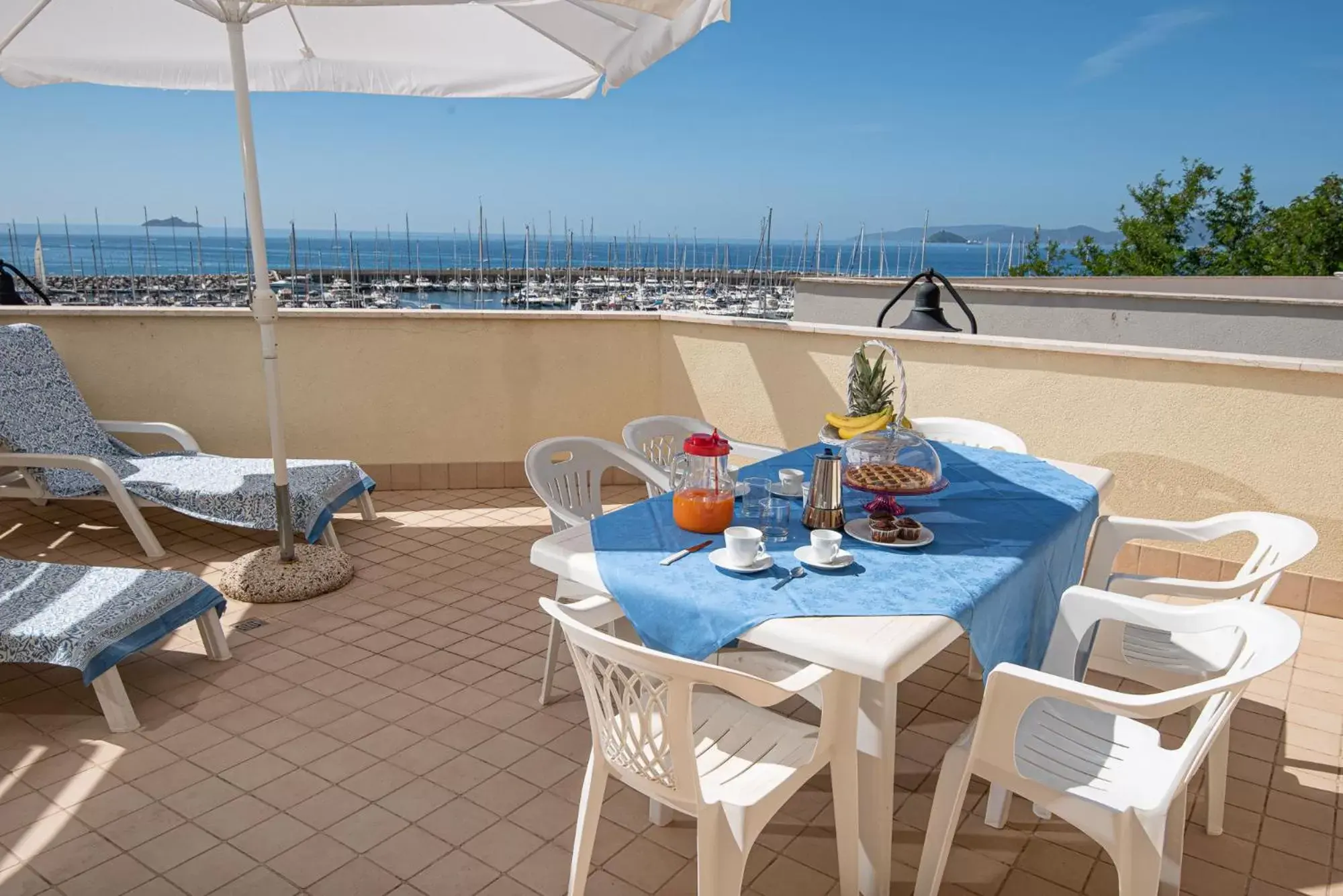 Balcony/Terrace in Residence Marina Salivoli