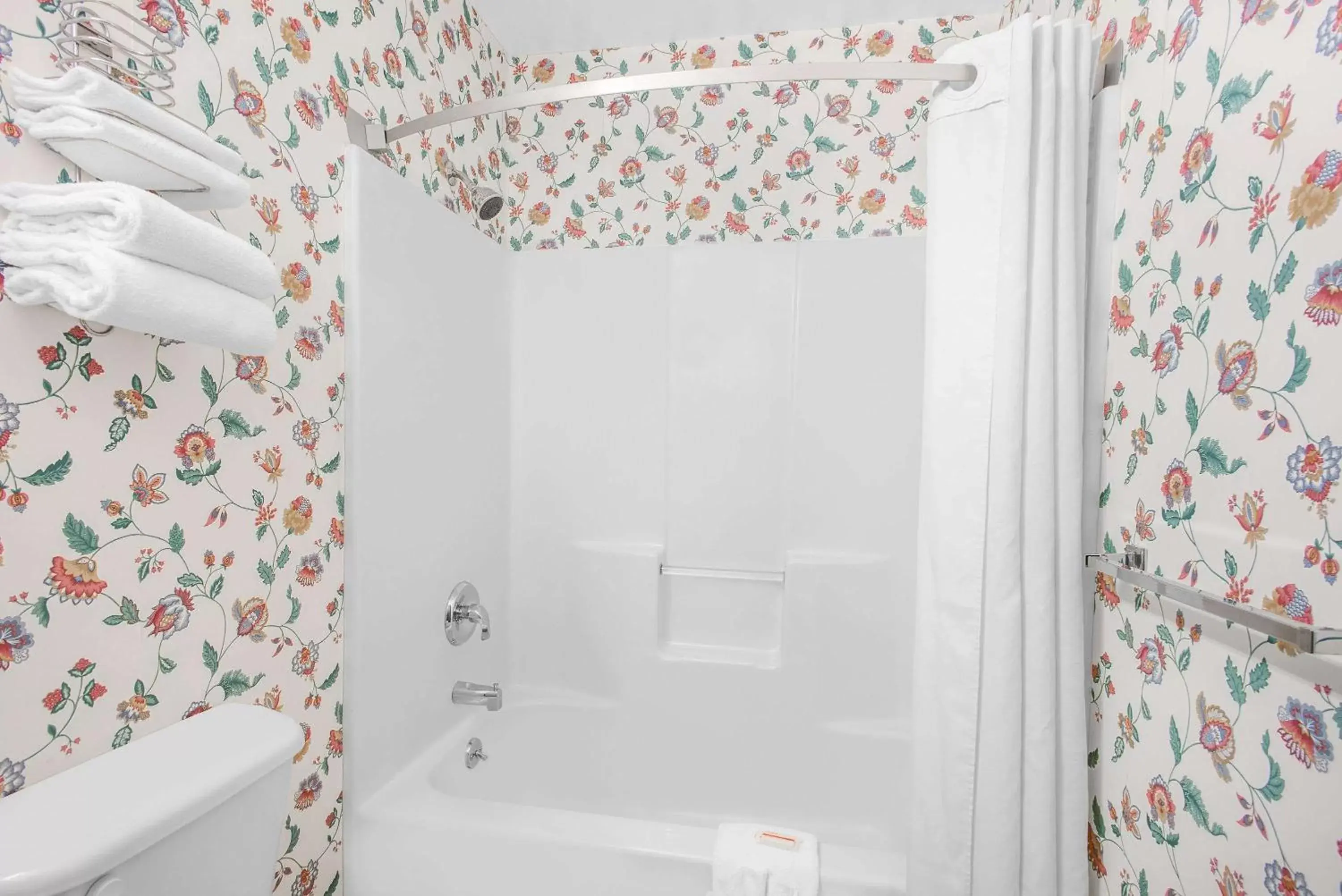 Bathroom in Super 8 by Wyndham Canandaigua