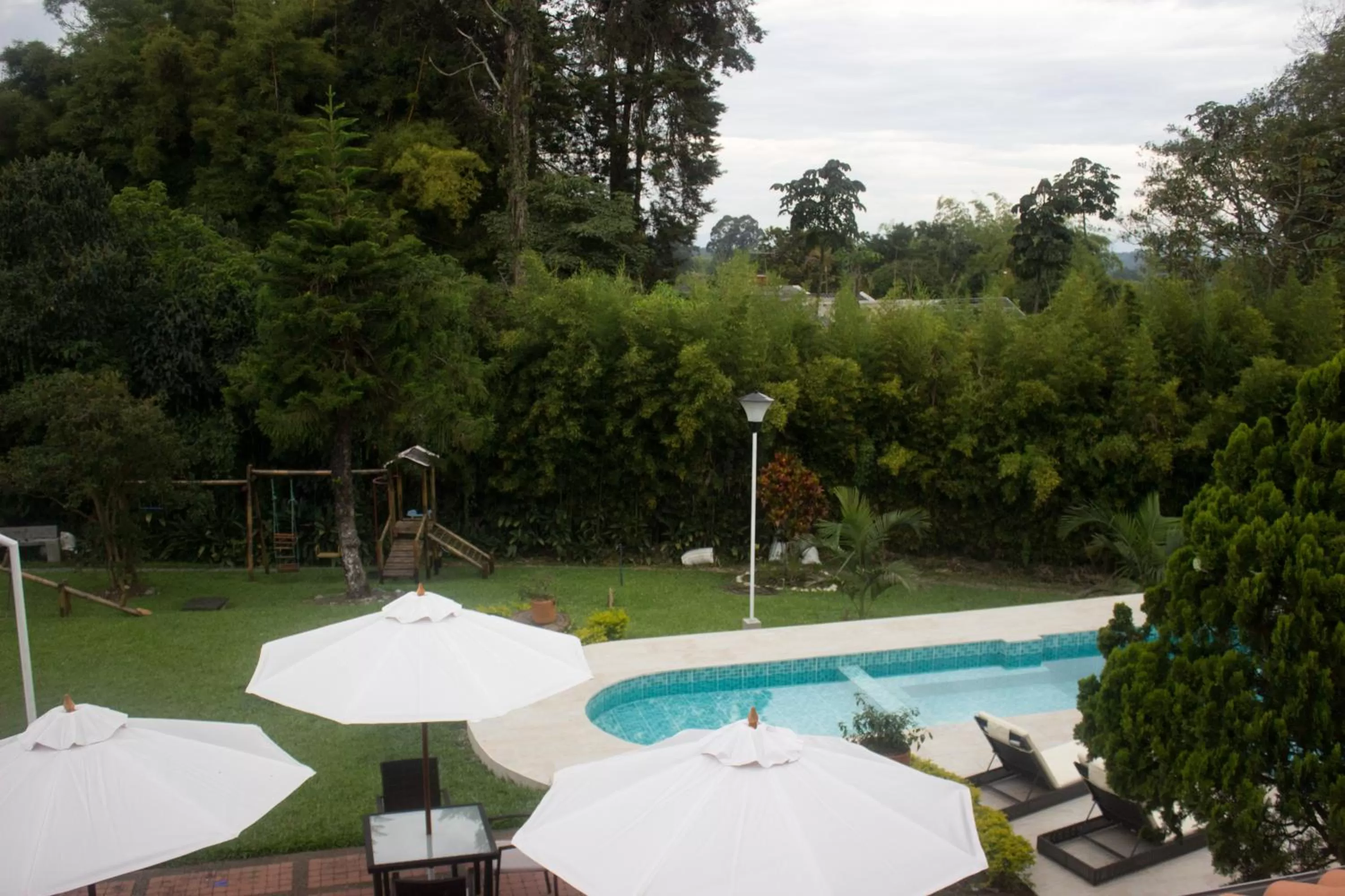 Garden view in Cotinga Hotel Spa
