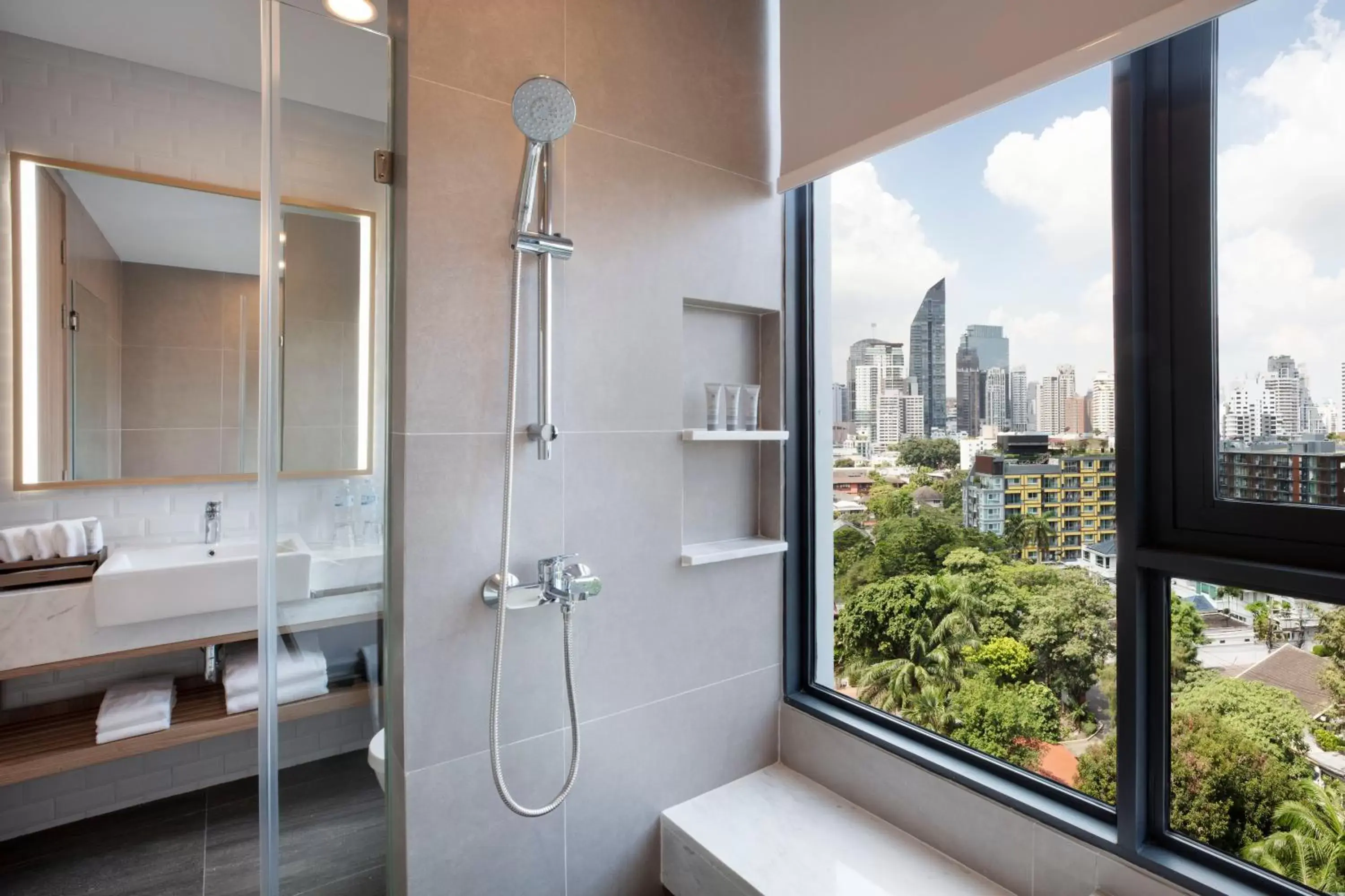 Bedroom, Bathroom in Staybridge Suites Bangkok Thonglor, an IHG Hotel