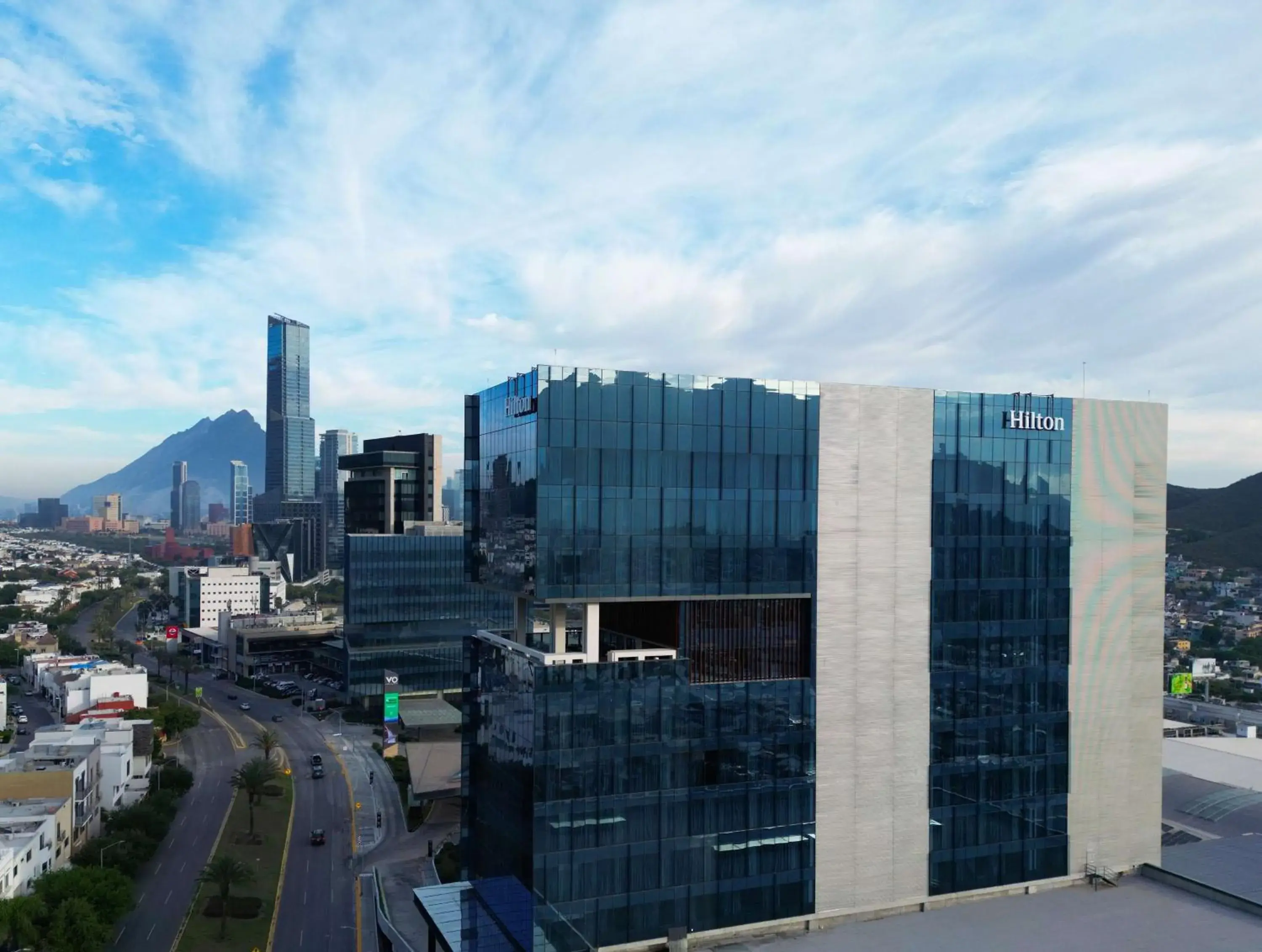 Property building in Hilton Monterrey