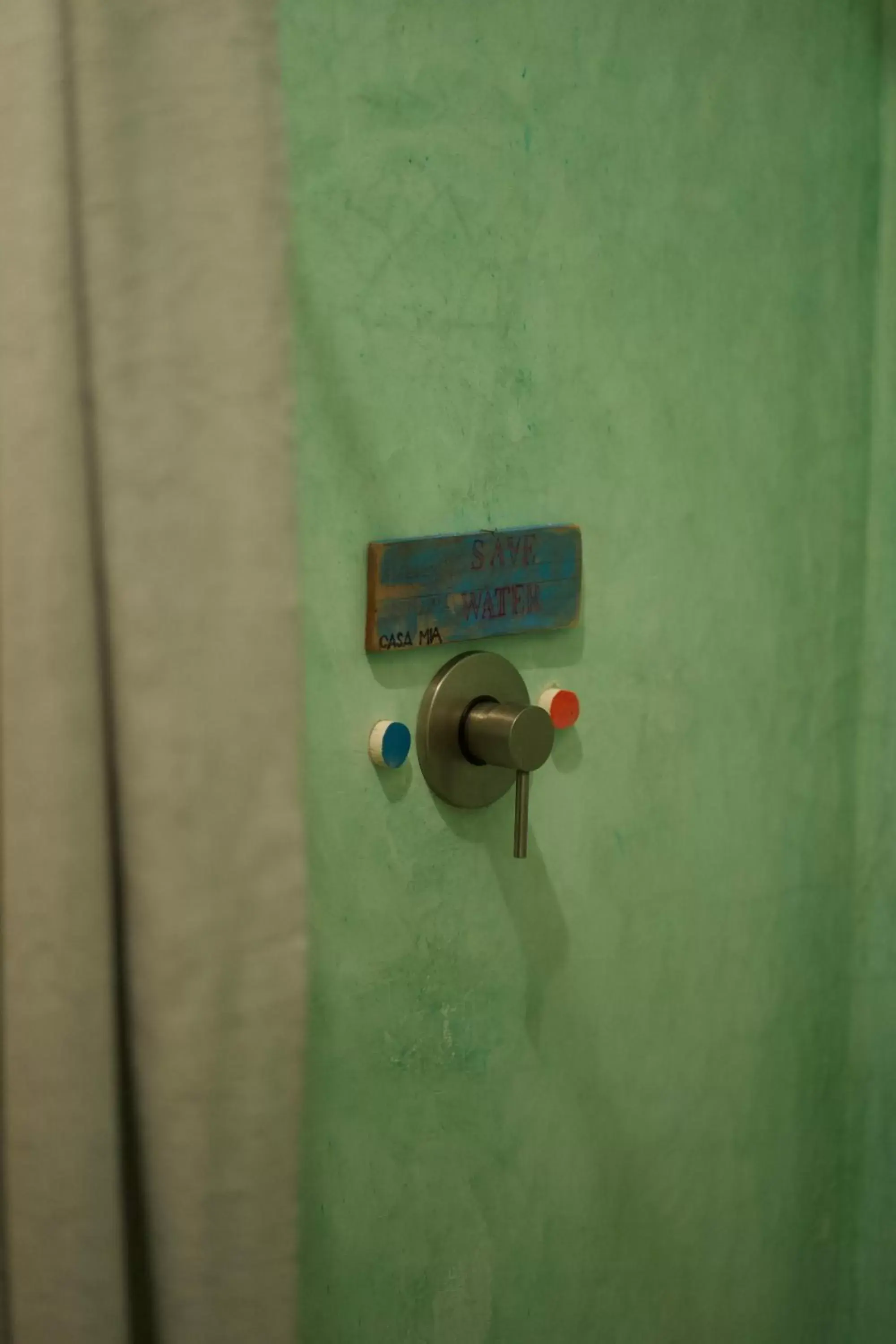 Shower in Casa Mia El Cuyo Eco Beach Boutique Hotel