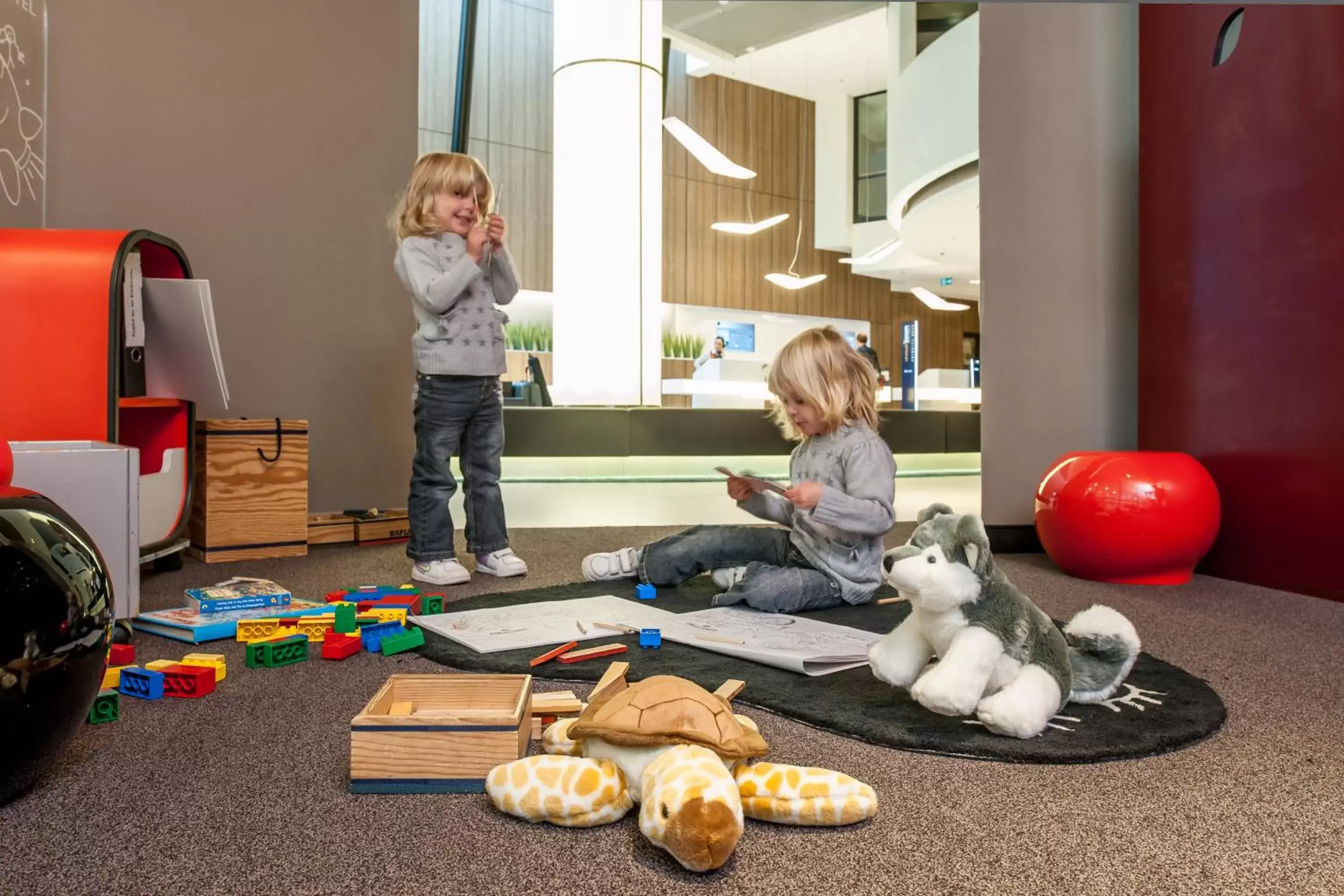 Children play ground, Family in Novotel Hannover