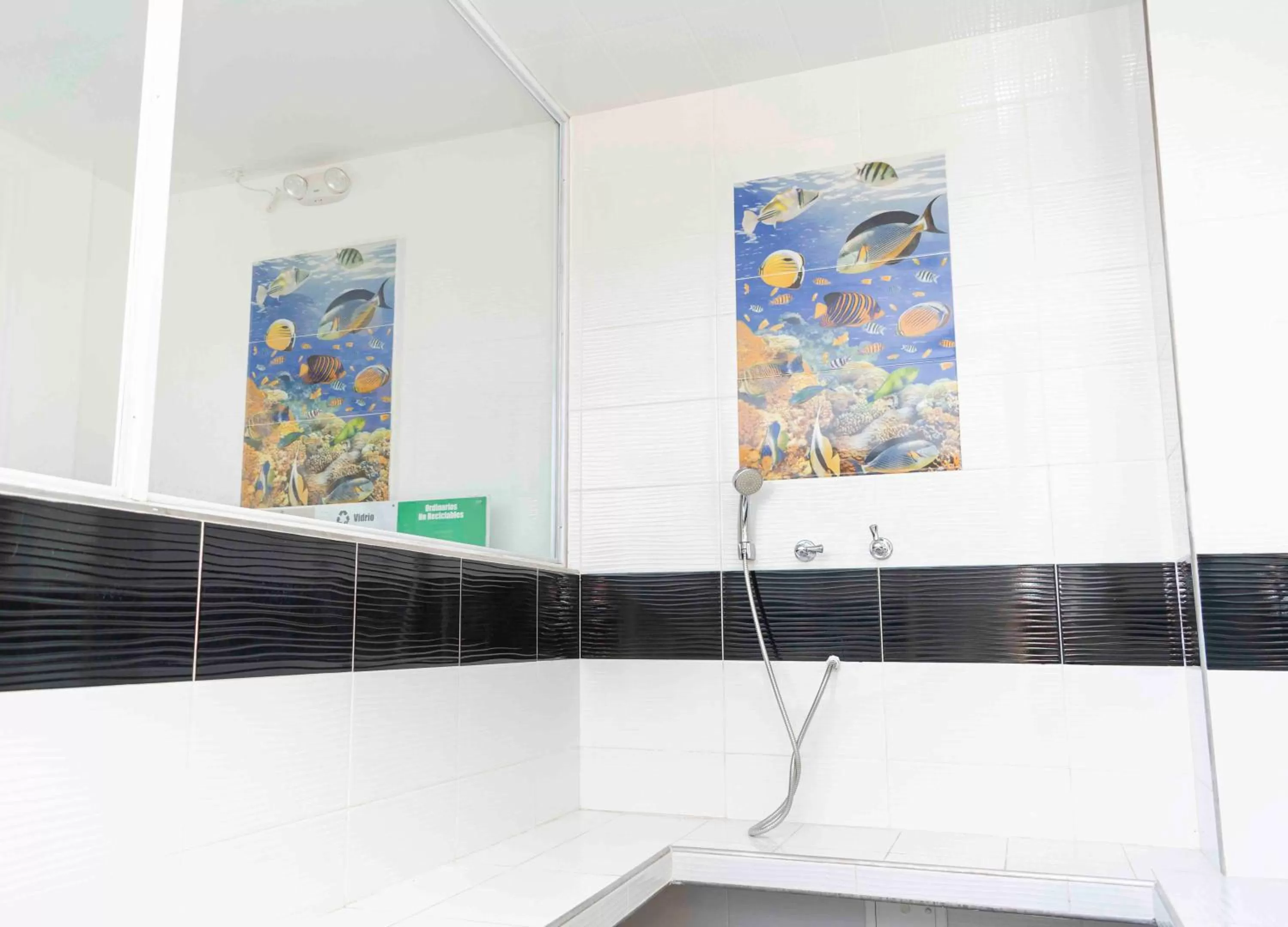 Shower in Hotel El Olimpo