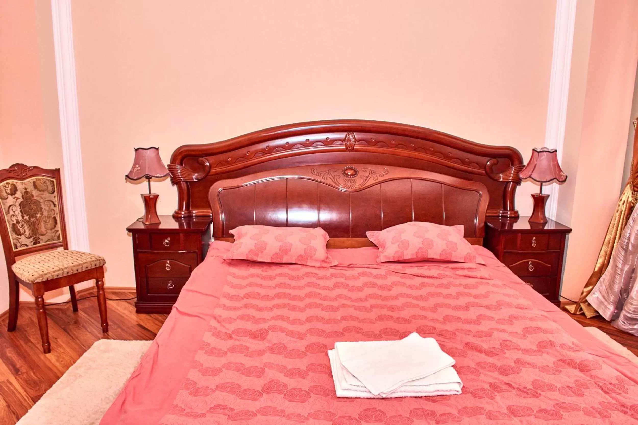 Bed in Hotel Art-Seg